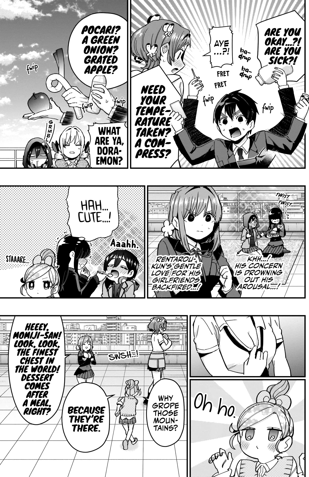 The 100 Girlfriends Who Really, Really, Really, Really, Really Love You Chapter 78 page 12 - Chapter 78: Mwehehe, Aye