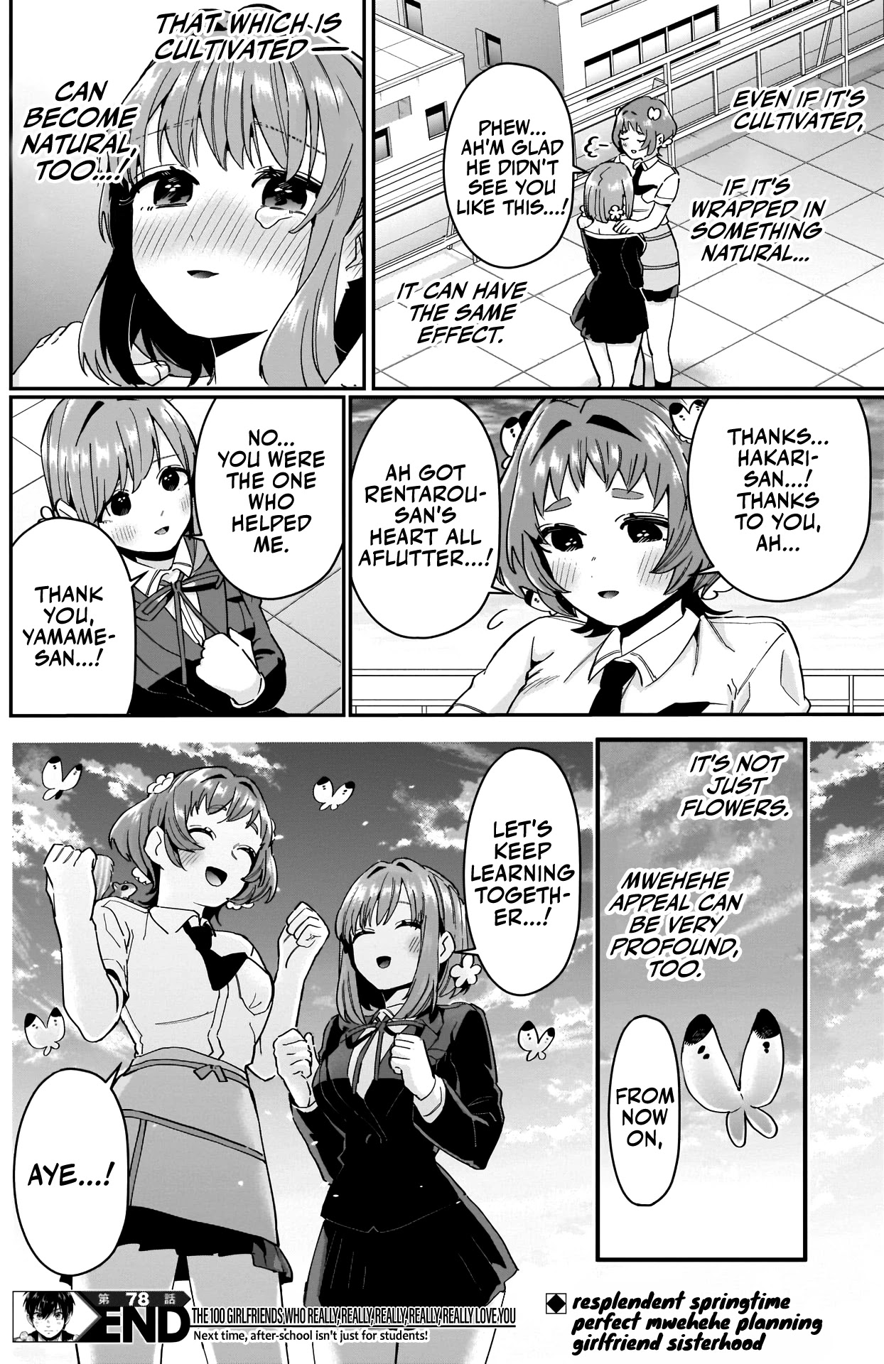 The 100 Girlfriends Who Really, Really, Really, Really, Really Love You Chapter 78 page 21 - Chapter 78: Mwehehe, Aye