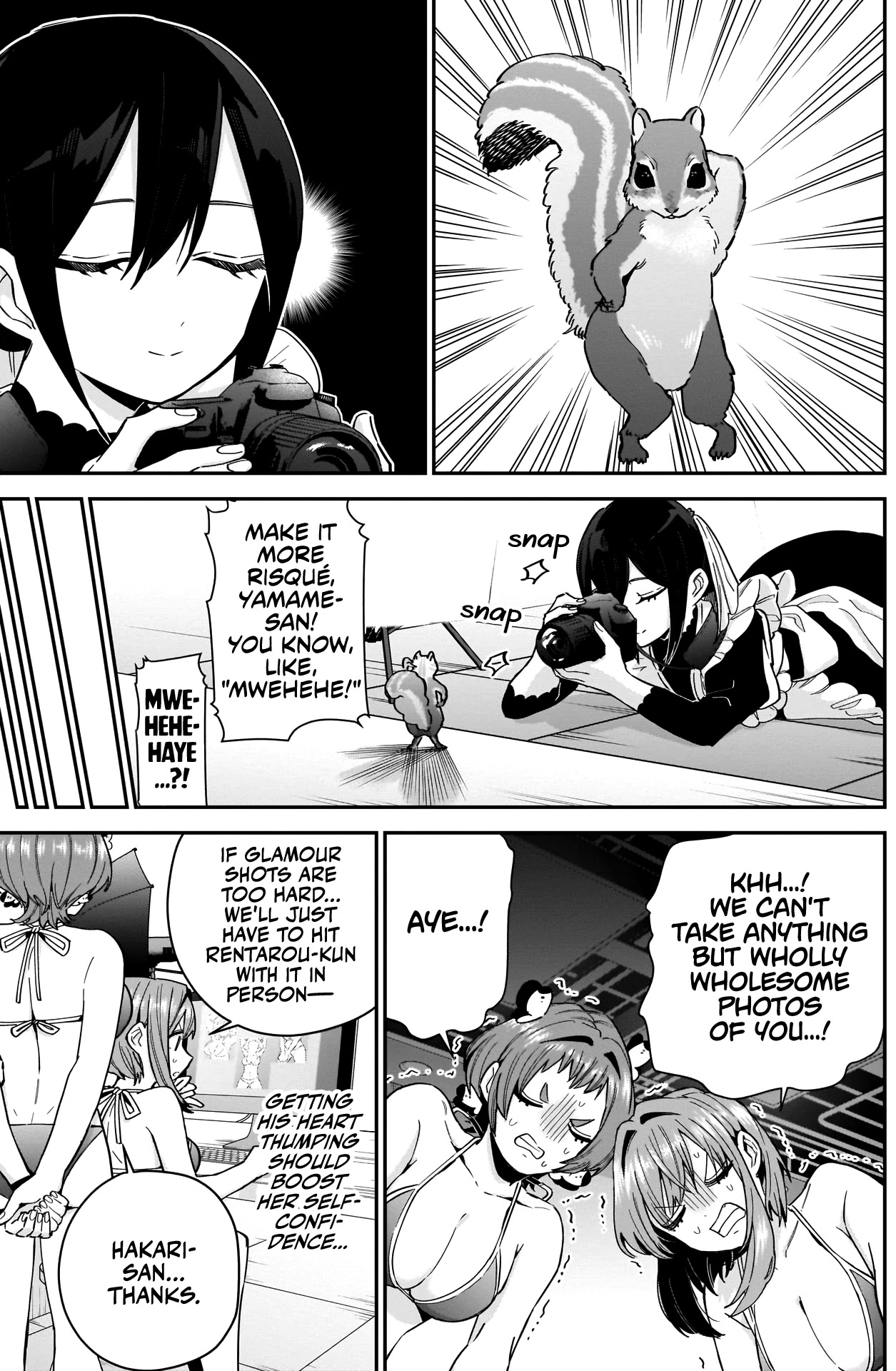 The 100 Girlfriends Who Really, Really, Really, Really, Really Love You Chapter 78 page 8 - Chapter 78: Mwehehe, Aye