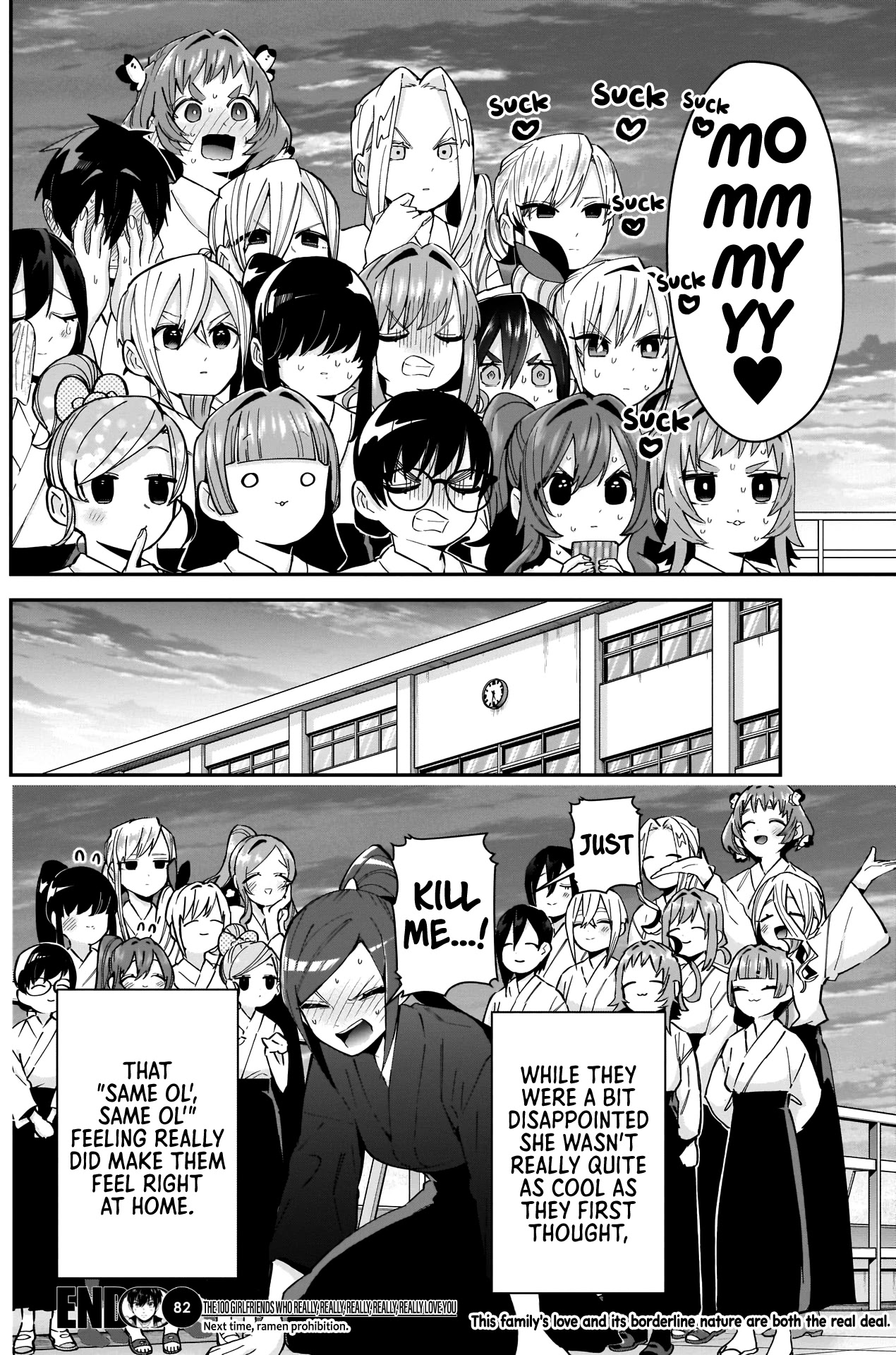 The 100 Girlfriends Who Really, Really, Really, Really, Really Love You Chapter 82 page 21 - Chapter 82: The Lady Knight's Enrollment Test That Kinda Looks Like the Final Fight in Demon Slayer