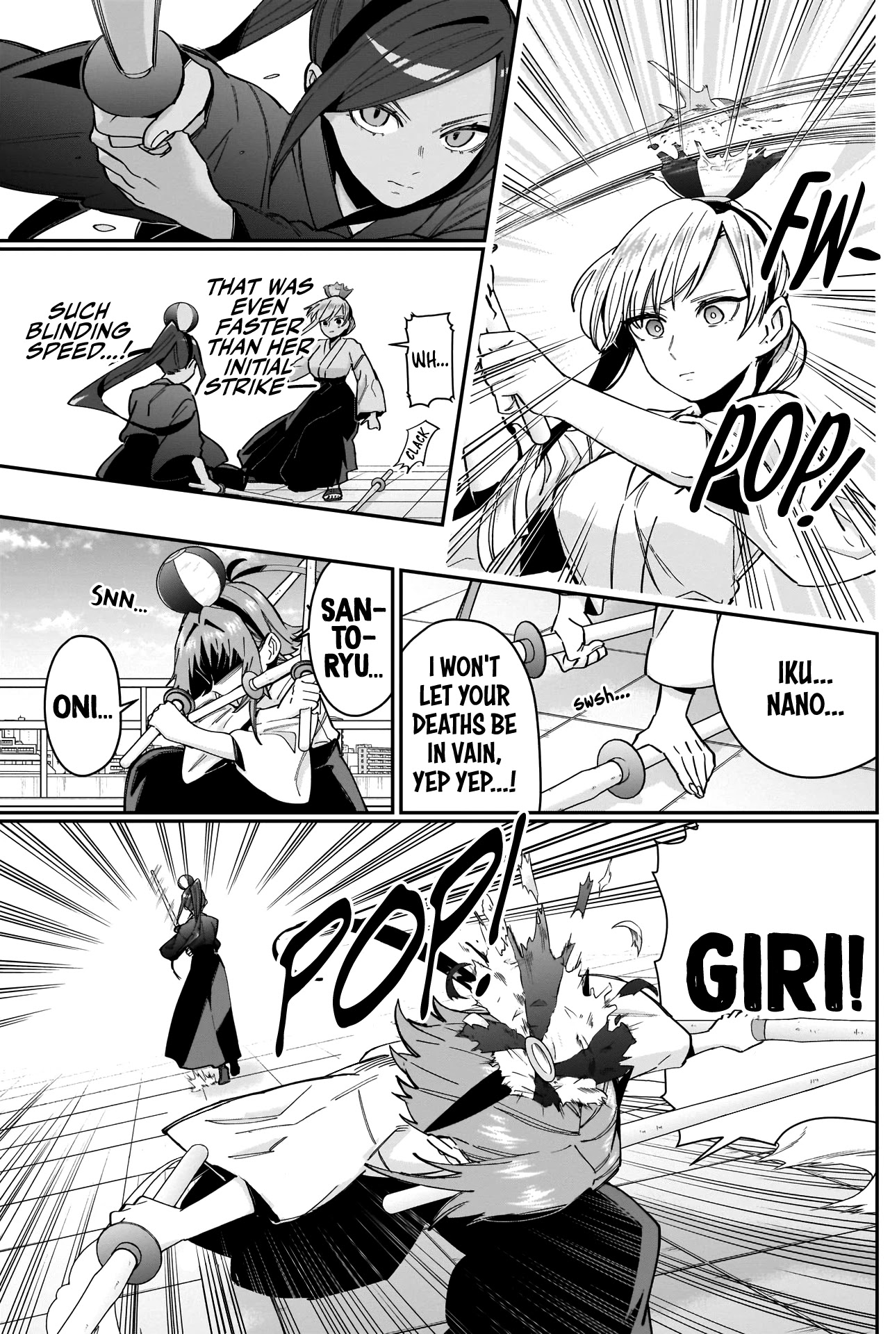 The 100 Girlfriends Who Really, Really, Really, Really, Really Love You Chapter 82 page 7 - Chapter 82: The Lady Knight's Enrollment Test That Kinda Looks Like the Final Fight in Demon Slayer
