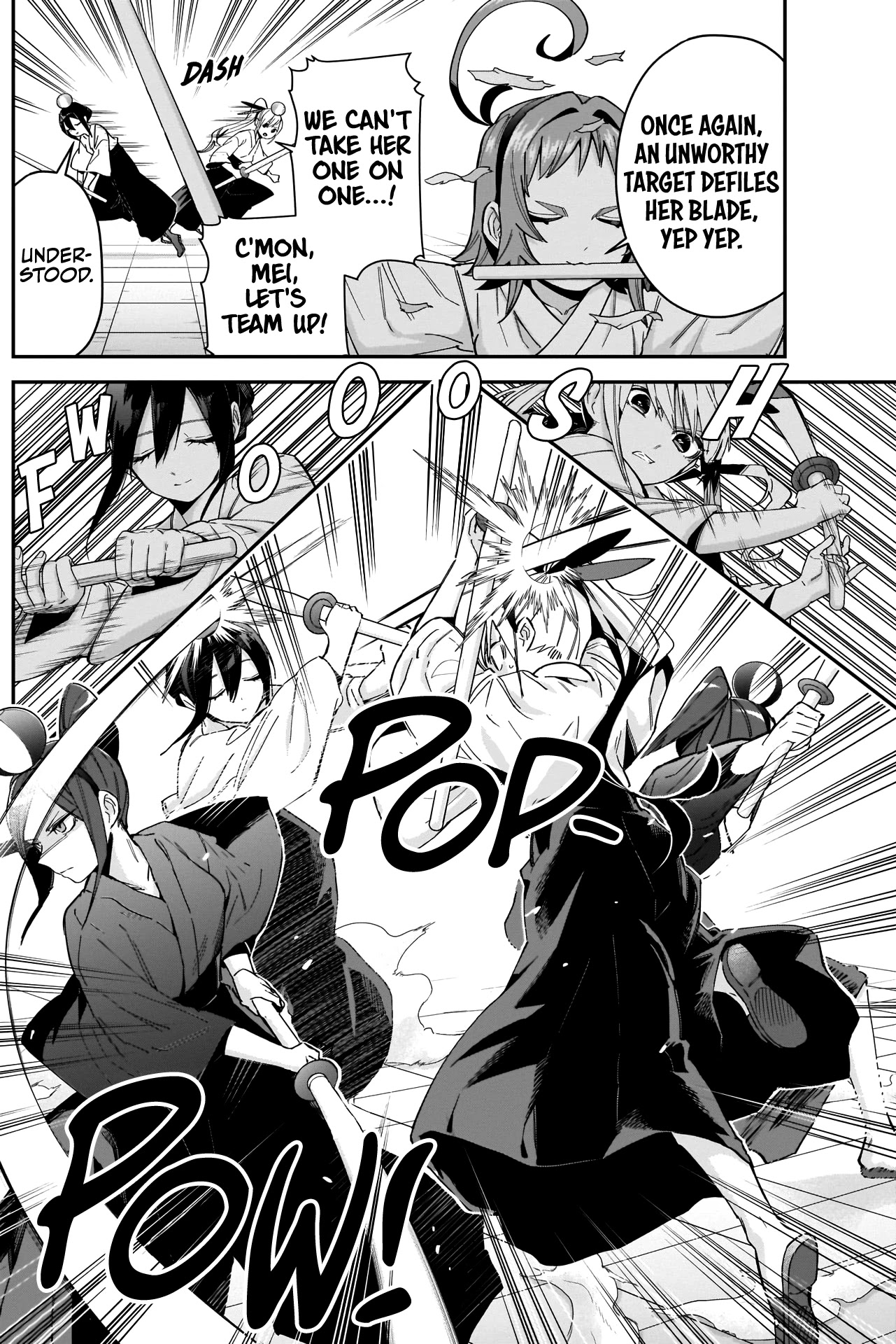 The 100 Girlfriends Who Really, Really, Really, Really, Really Love You Chapter 82 page 8 - Chapter 82: The Lady Knight's Enrollment Test That Kinda Looks Like the Final Fight in Demon Slayer