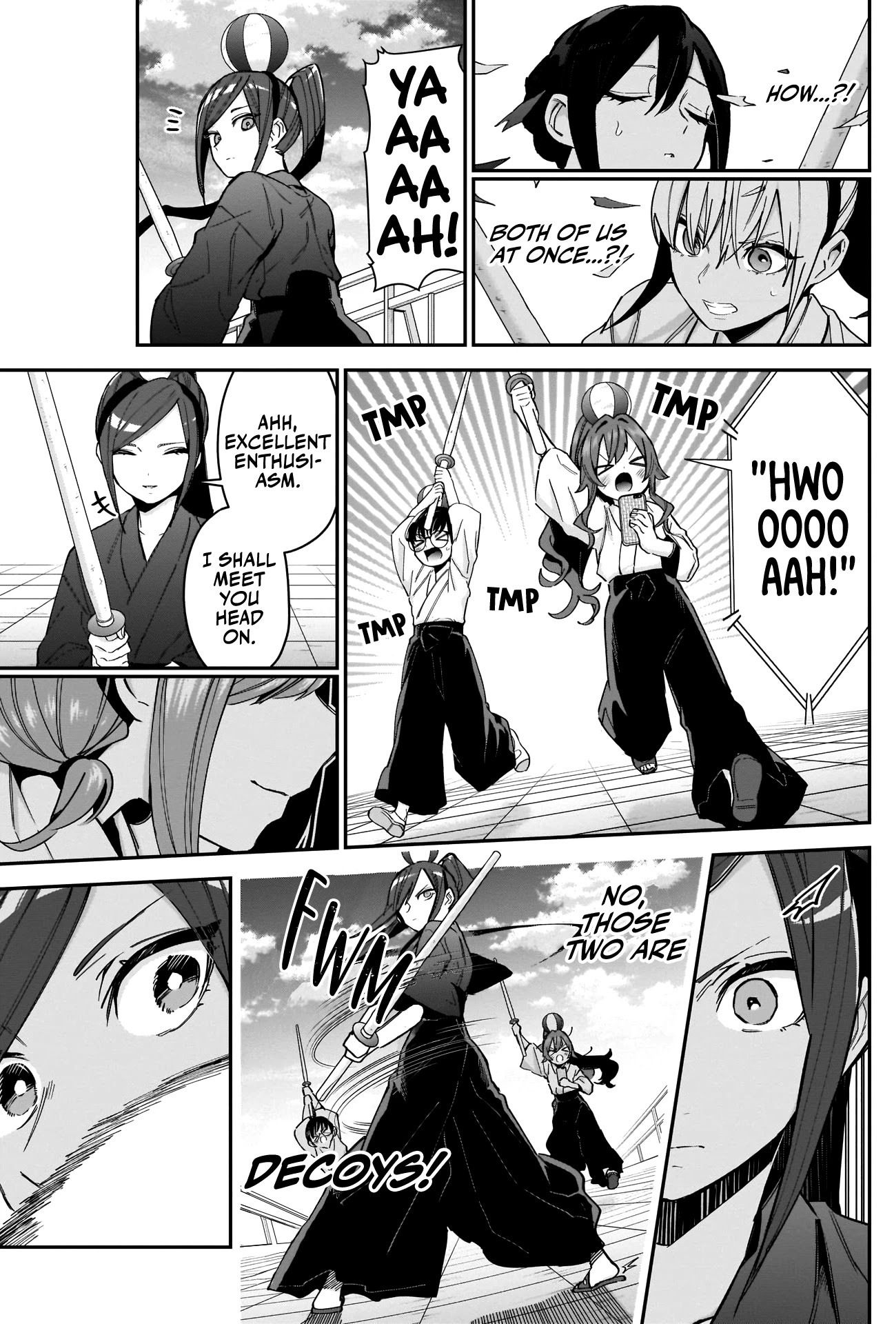 The 100 Girlfriends Who Really, Really, Really, Really, Really Love You Chapter 82 page 9 - Chapter 82: The Lady Knight's Enrollment Test That Kinda Looks Like the Final Fight in Demon Slayer
