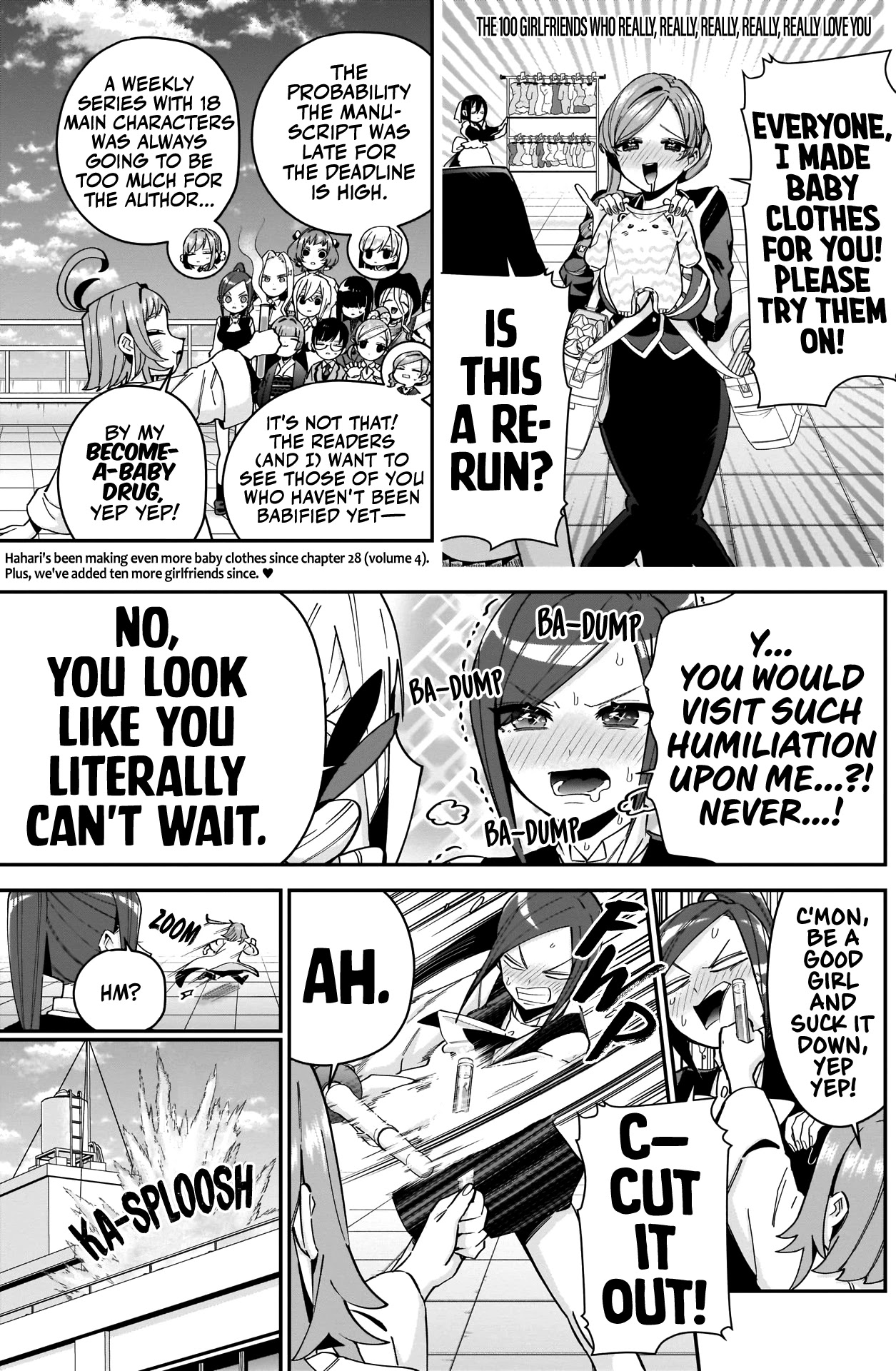 The 100 Girlfriends Who Really, Really, Really, Really, Really Love You Chapter 84 page 2 - Chapter 84: Everybody Was a Baby at Some Point Returns