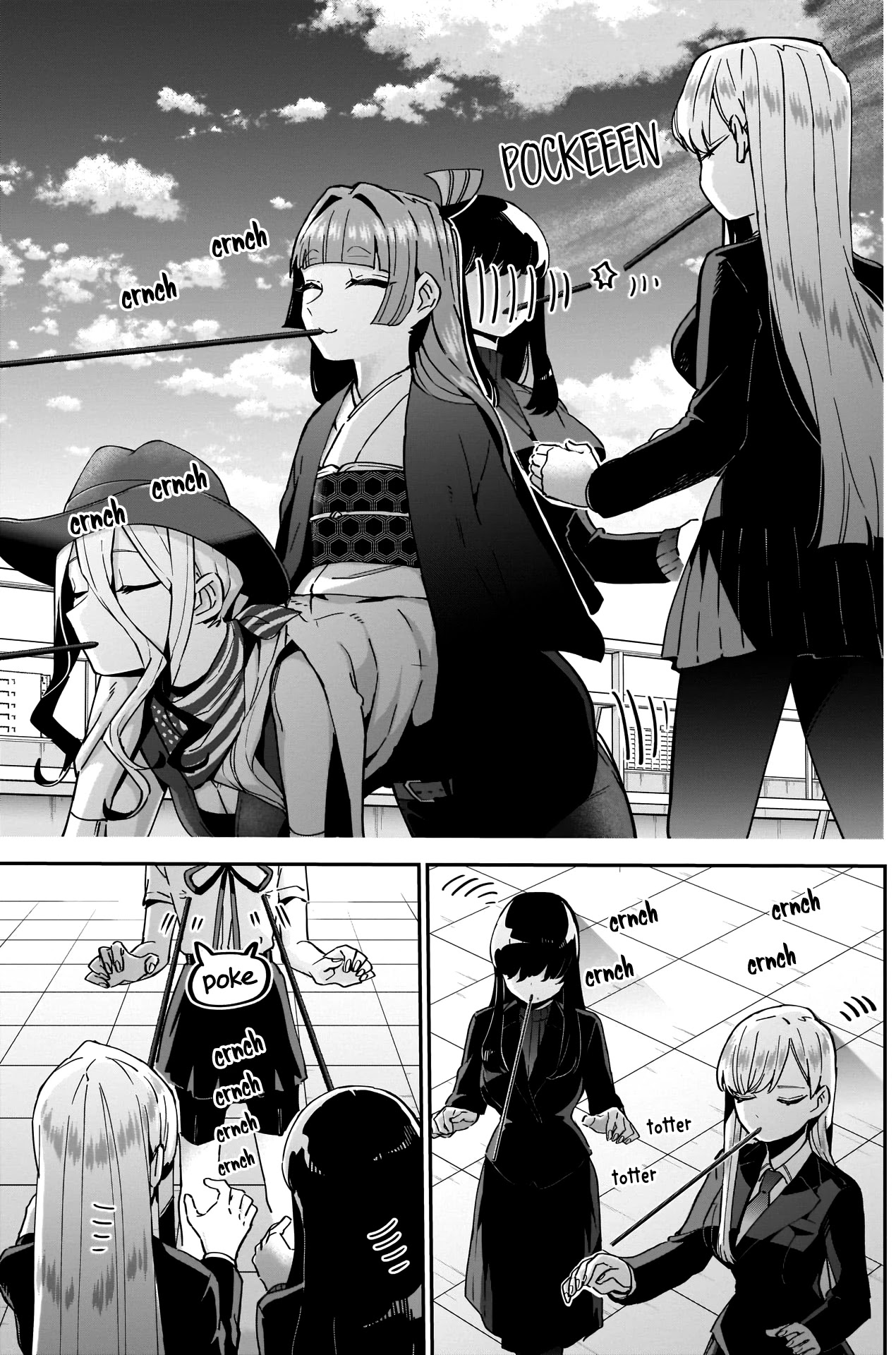 The 100 Girlfriends Who Really, Really, Really, Really, Really Love You Chapter 86 page 14 - Chapter 86: Pocky Game Royale