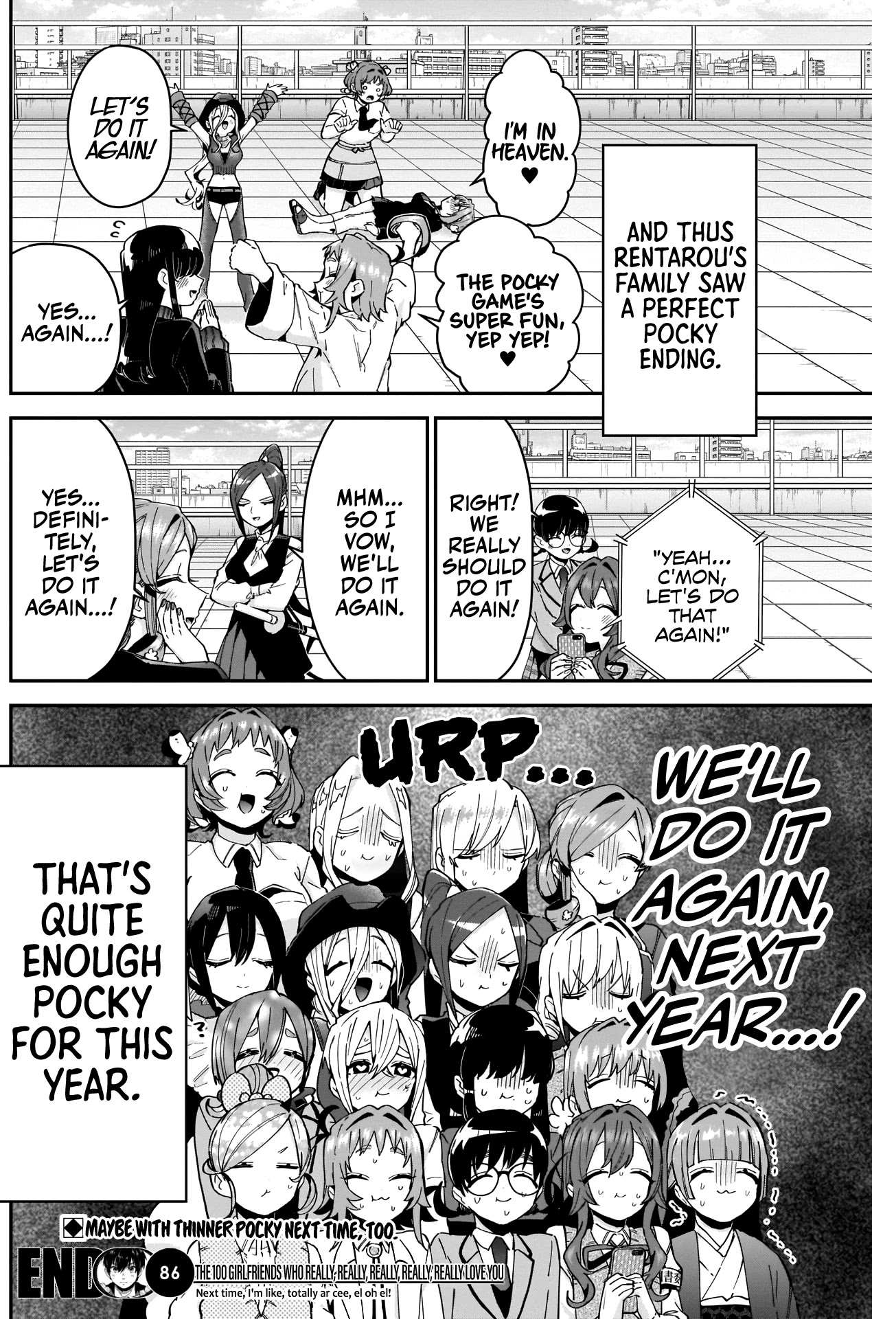 The 100 Girlfriends Who Really, Really, Really, Really, Really Love You Chapter 86 page 20 - Chapter 86: Pocky Game Royale