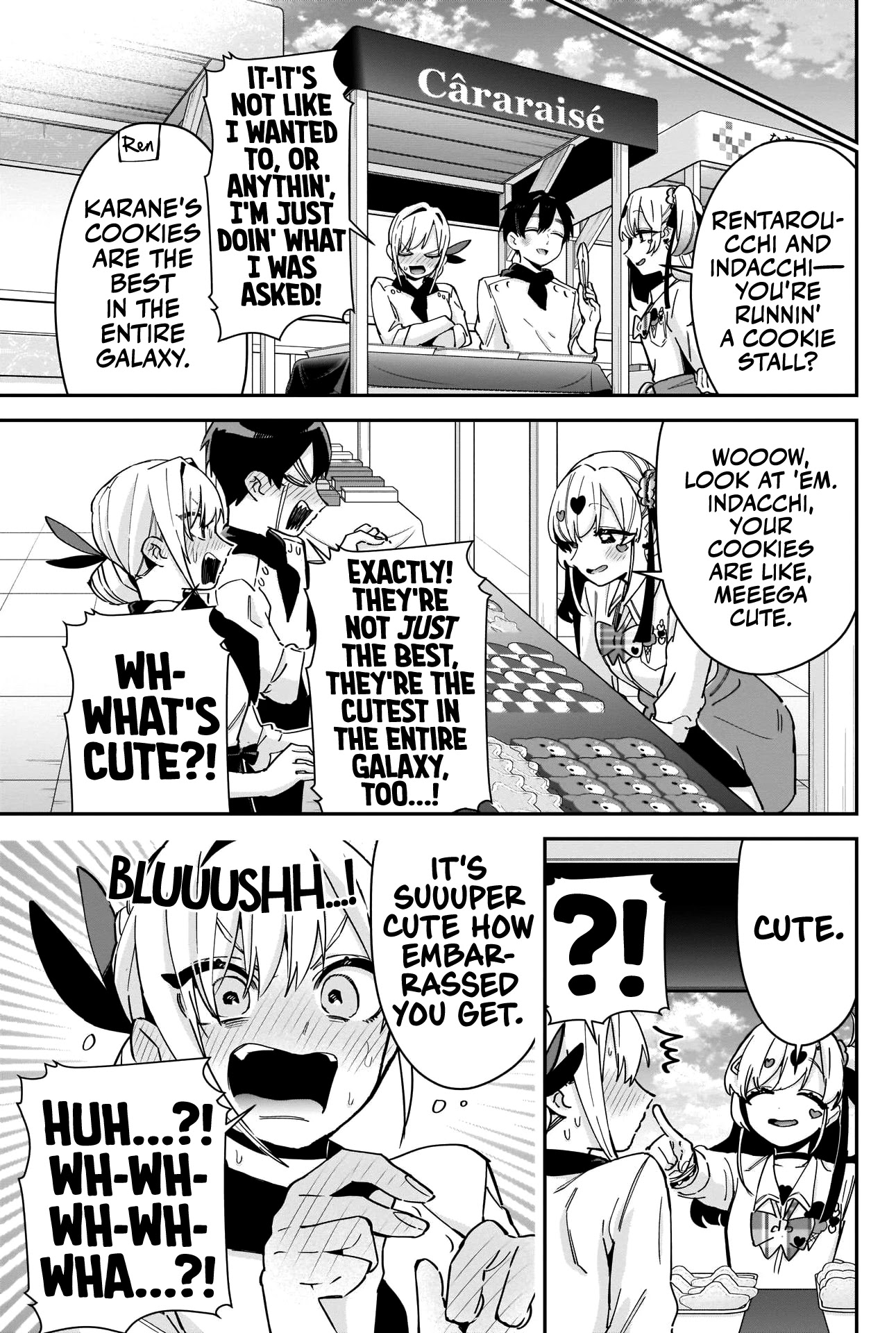 The 100 Girlfriends Who Really, Really, Really, Really, Really Love You Chapter 88 page 10 - Chapter 88: Welcome to Rentarou's Family's Shopping District