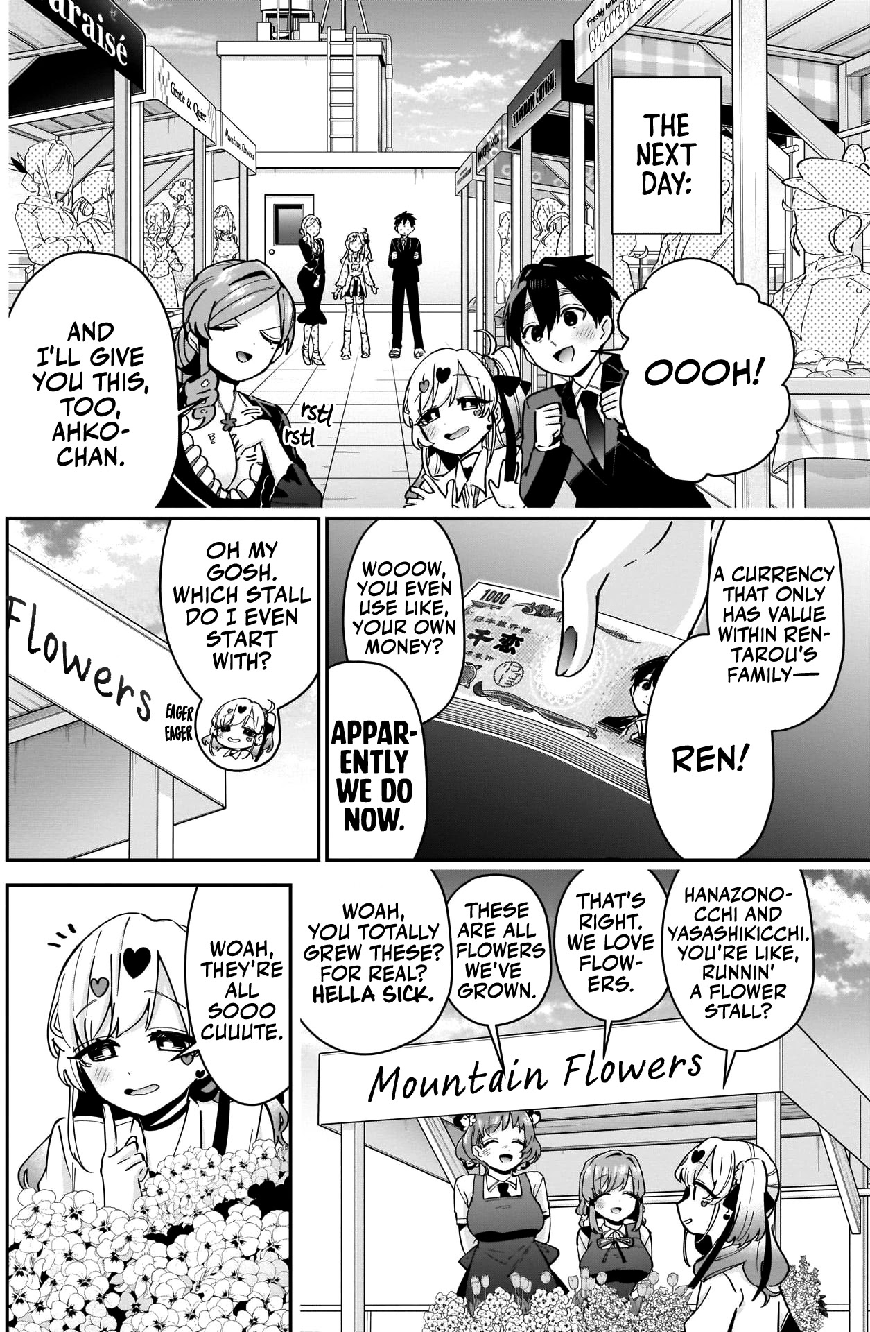 The 100 Girlfriends Who Really, Really, Really, Really, Really Love You Chapter 88 page 5 - Chapter 88: Welcome to Rentarou's Family's Shopping District