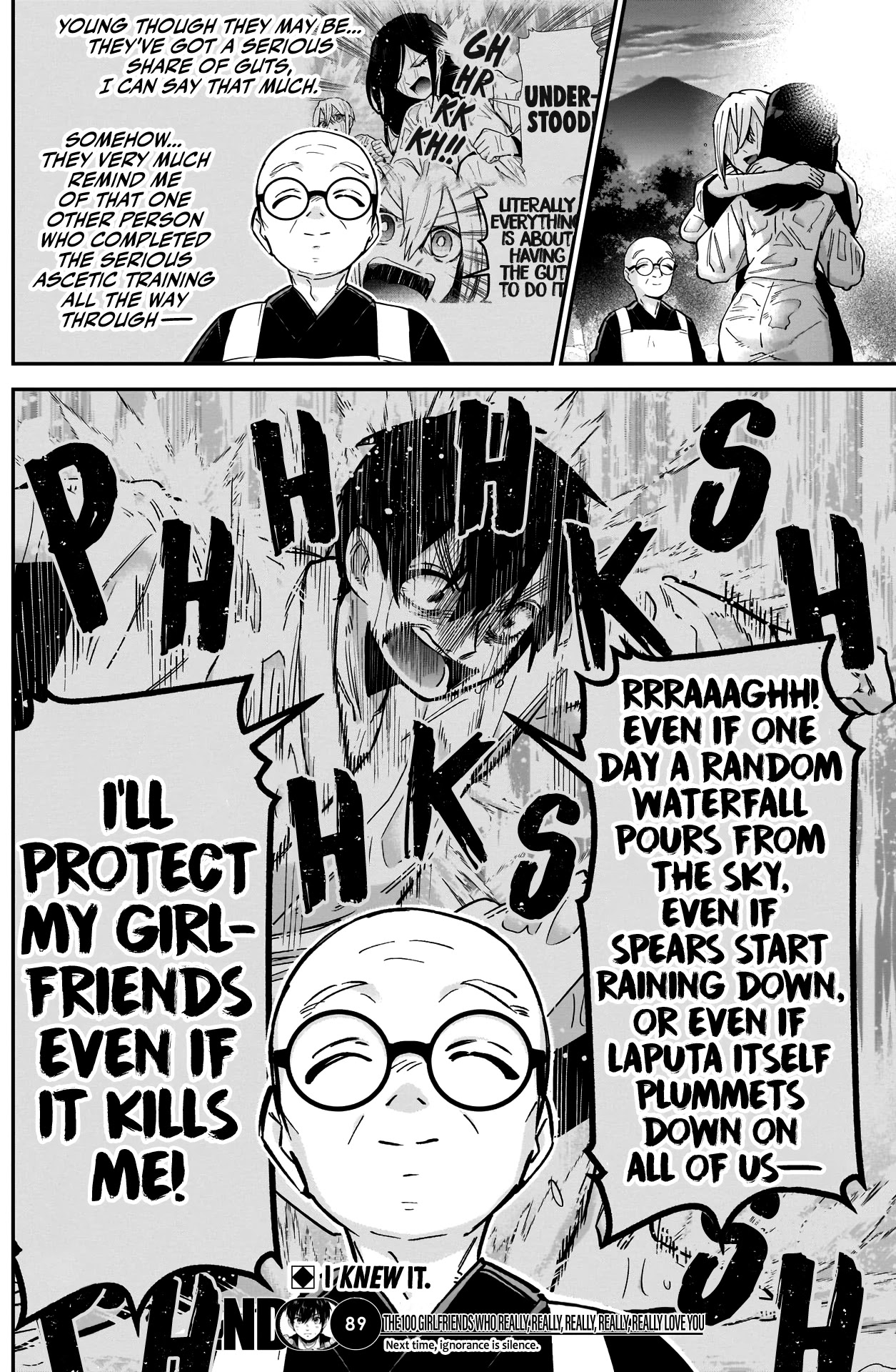 The 100 Girlfriends Who Really, Really, Really, Really, Really Love You Chapter 89 page 21 - Chapter 89: A Training Chapter ft. the Two Who Need it the Least