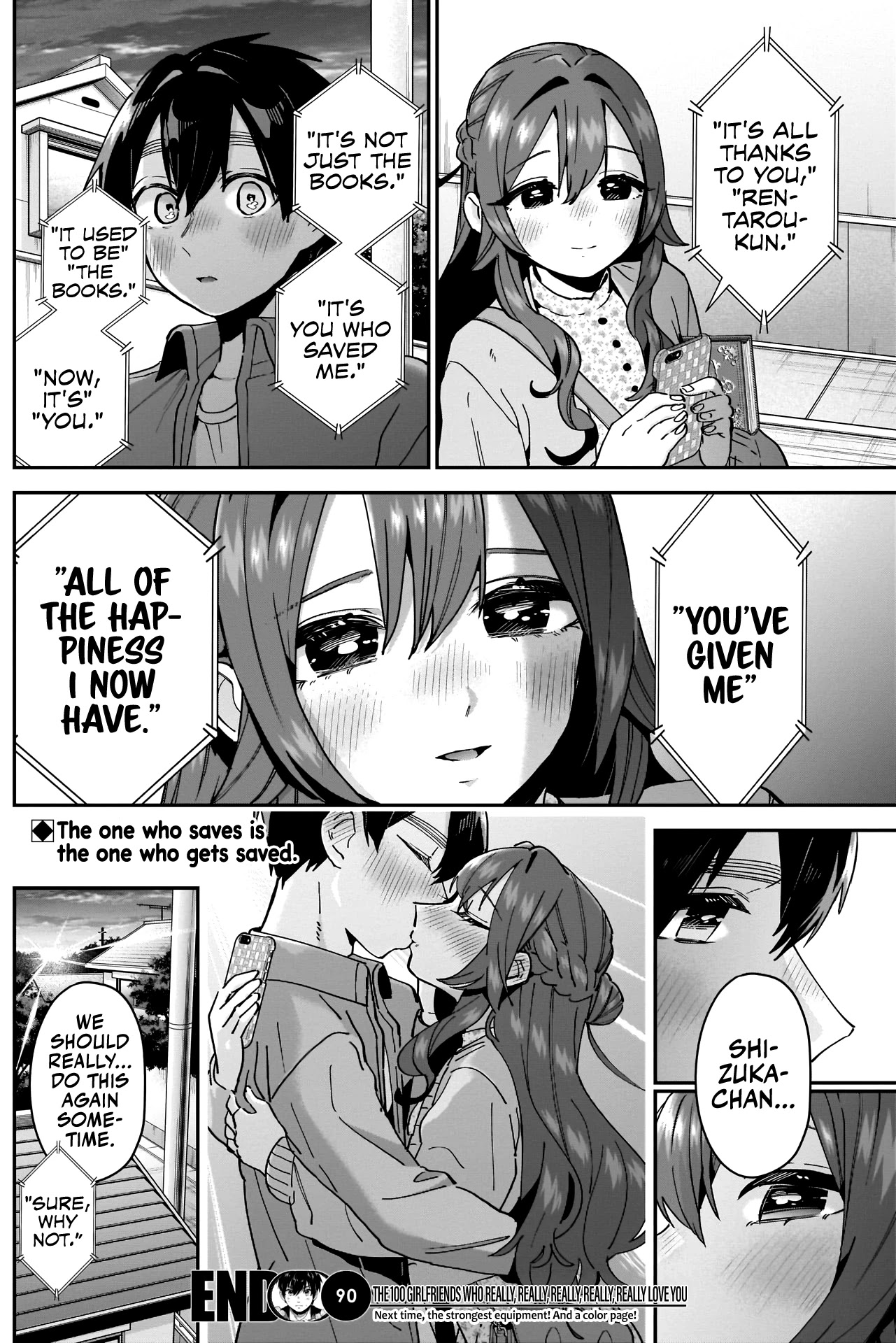 The 100 Girlfriends Who Really, Really, Really, Really, Really Love You Chapter 90 page 20 - Chapter 90: Saved by You, by Your Book