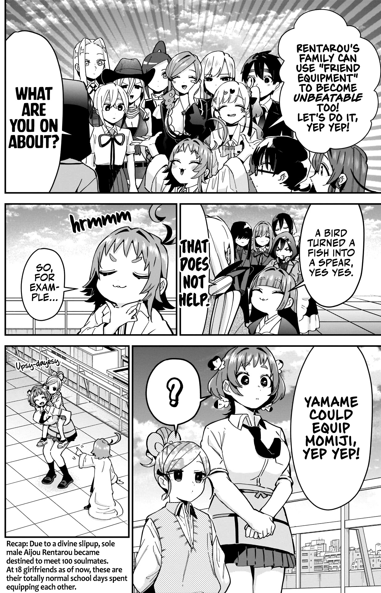The 100 Girlfriends Who Really, Really, Really, Really, Really Love You Chapter 91 page 4 - Chapter 91: An Equipment Chapter