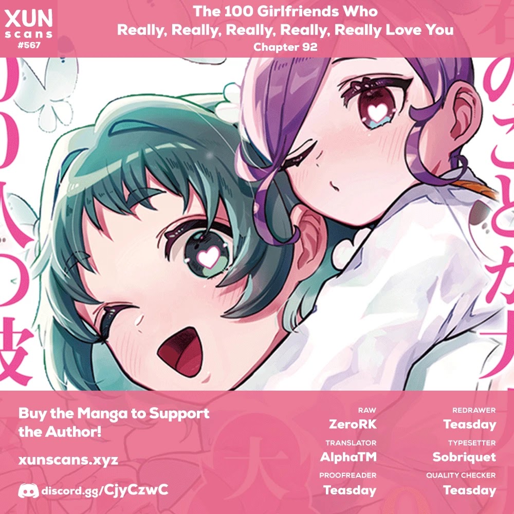 The 100 Girlfriends Who Really, Really, Really, Really, Really Love You Chapter 92 page 1 - Chapter 92: My BFFs