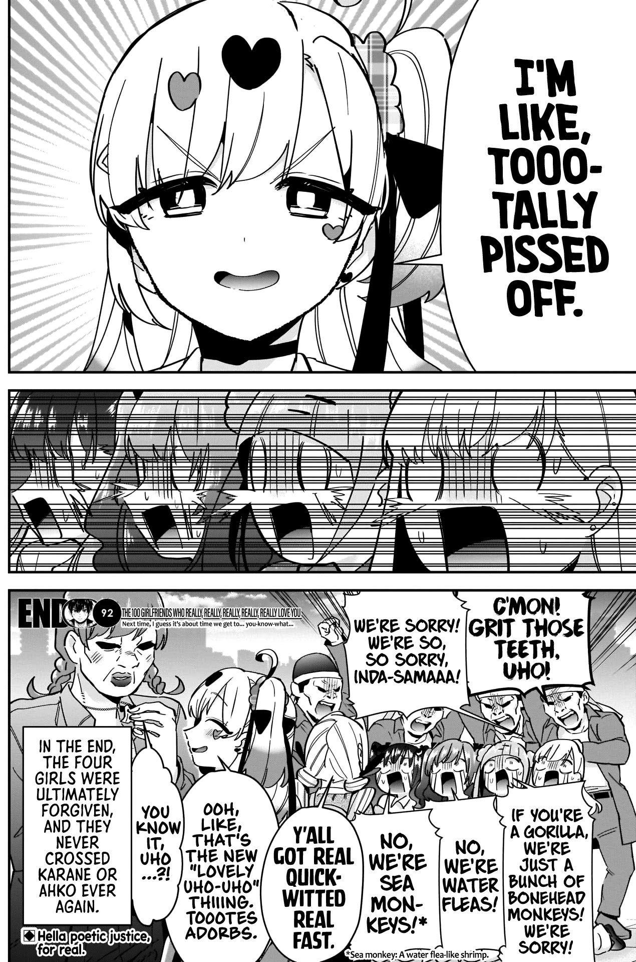 The 100 Girlfriends Who Really, Really, Really, Really, Really Love You Chapter 92 page 21 - Chapter 92: My BFFs