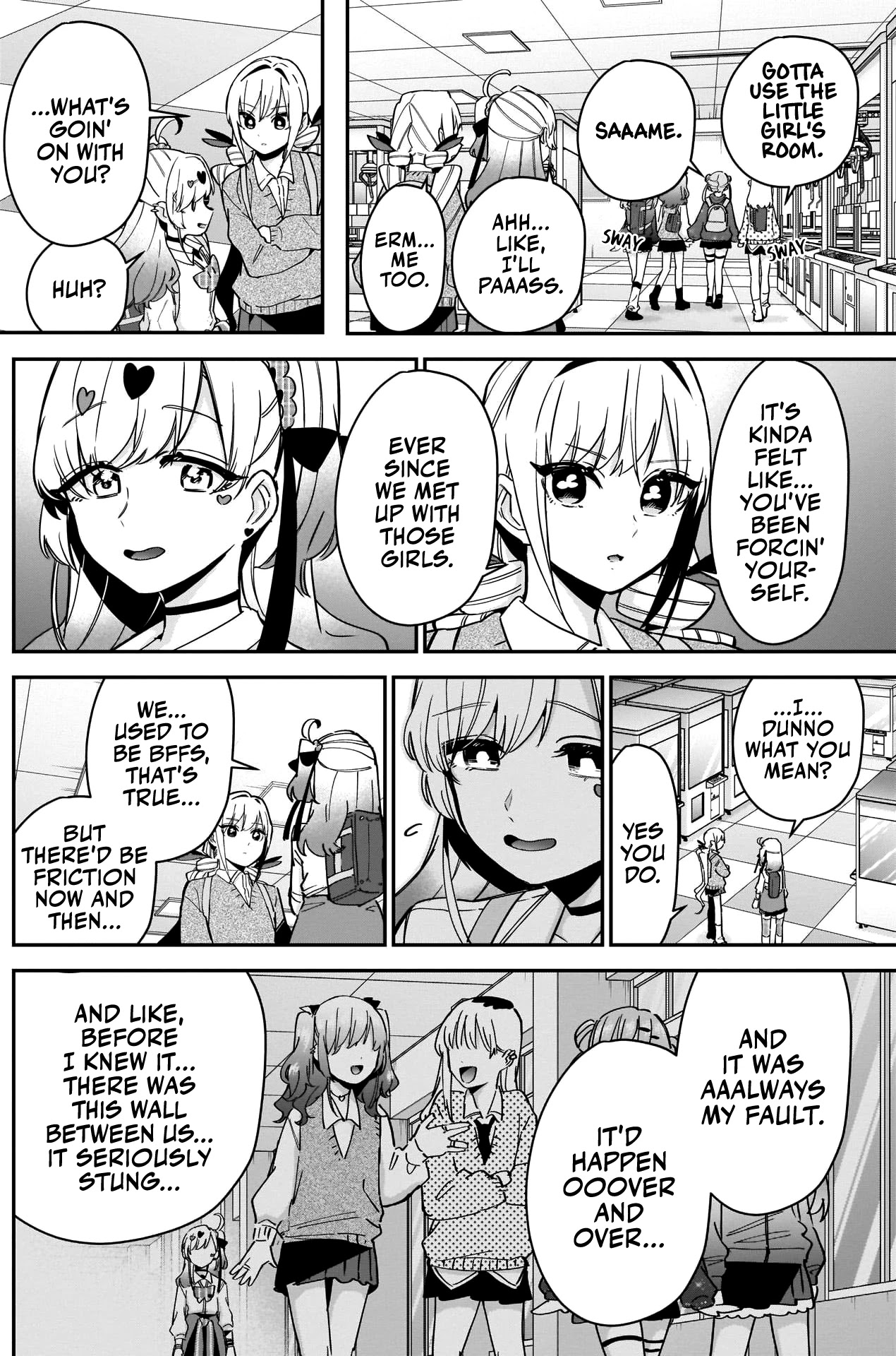 The 100 Girlfriends Who Really, Really, Really, Really, Really Love You Chapter 92 page 9 - Chapter 92: My BFFs