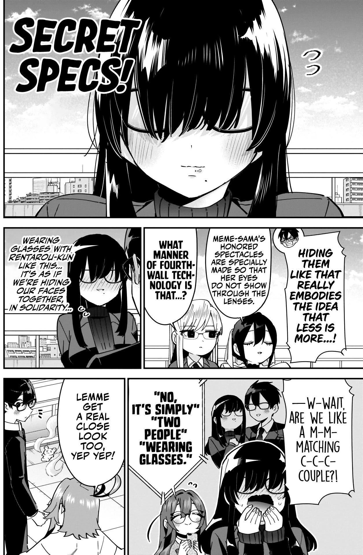 The 100 Girlfriends Who Really, Really, Really, Really, Really Love You Chapter 93 page 11 - Chapter 93: A Chapter That's Just Close-ups of Everyone Wearing Glasses
