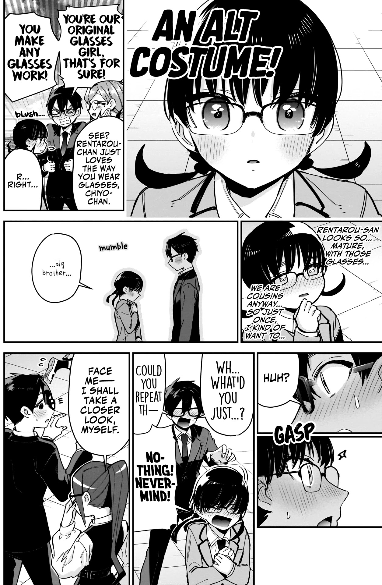 The 100 Girlfriends Who Really, Really, Really, Really, Really Love You Chapter 93 page 13 - Chapter 93: A Chapter That's Just Close-ups of Everyone Wearing Glasses
