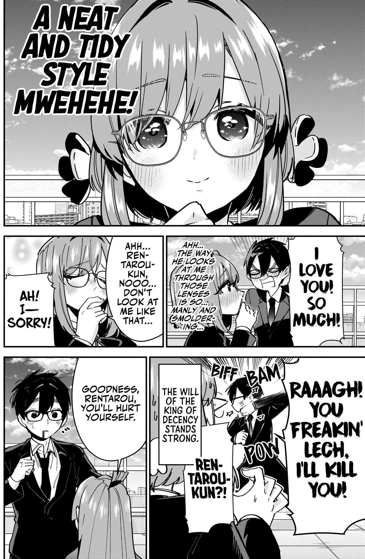 The 100 Girlfriends Who Really, Really, Really, Really, Really Love You Chapter 93 page 17 - Chapter 93: A Chapter That's Just Close-ups of Everyone Wearing Glasses