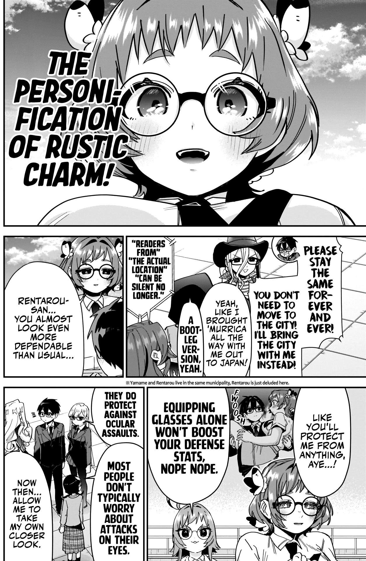 The 100 Girlfriends Who Really, Really, Really, Really, Really Love You Chapter 93 page 19 - Chapter 93: A Chapter That's Just Close-ups of Everyone Wearing Glasses