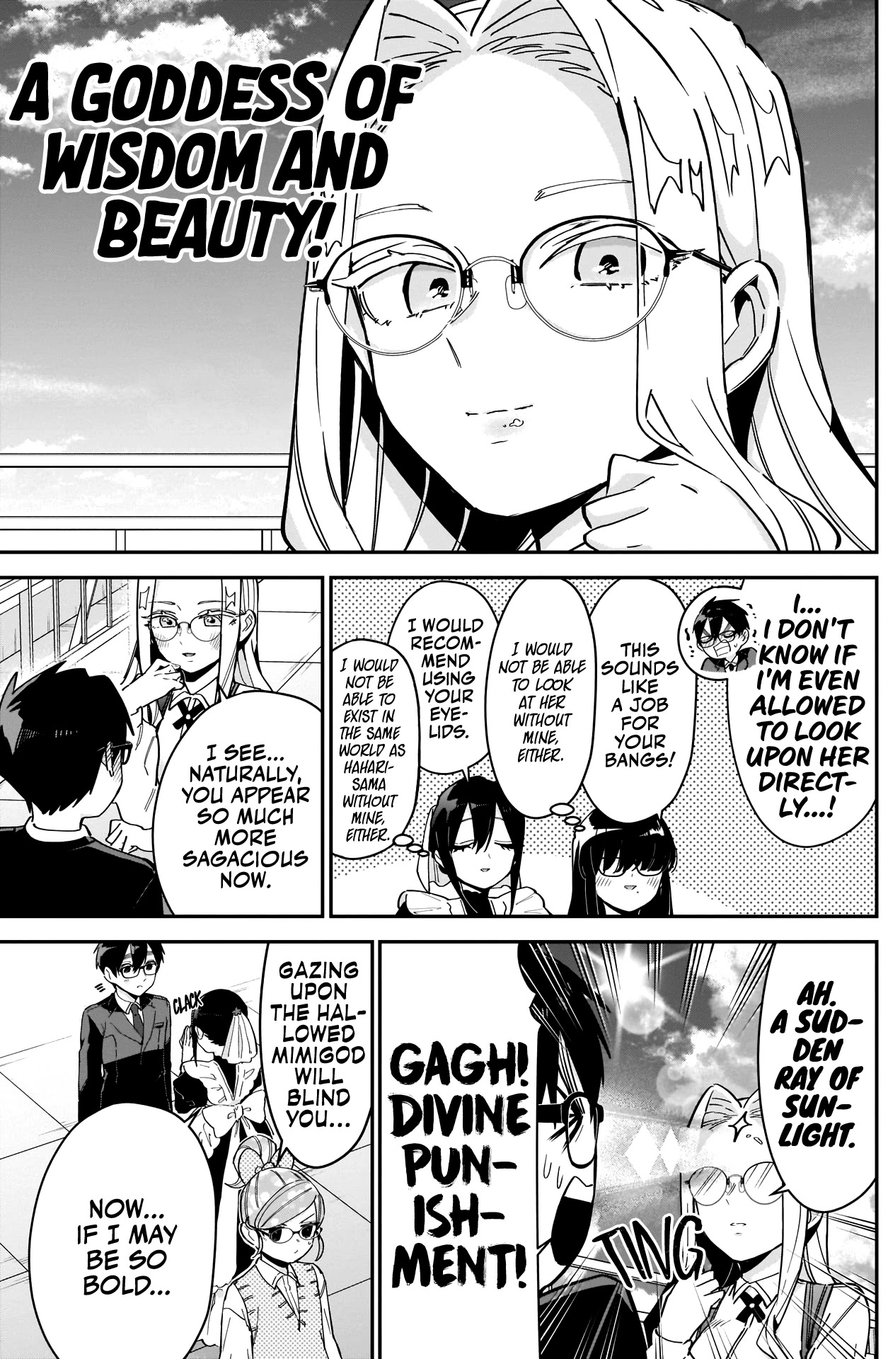 The 100 Girlfriends Who Really, Really, Really, Really, Really Love You Chapter 93 page 20 - Chapter 93: A Chapter That's Just Close-ups of Everyone Wearing Glasses
