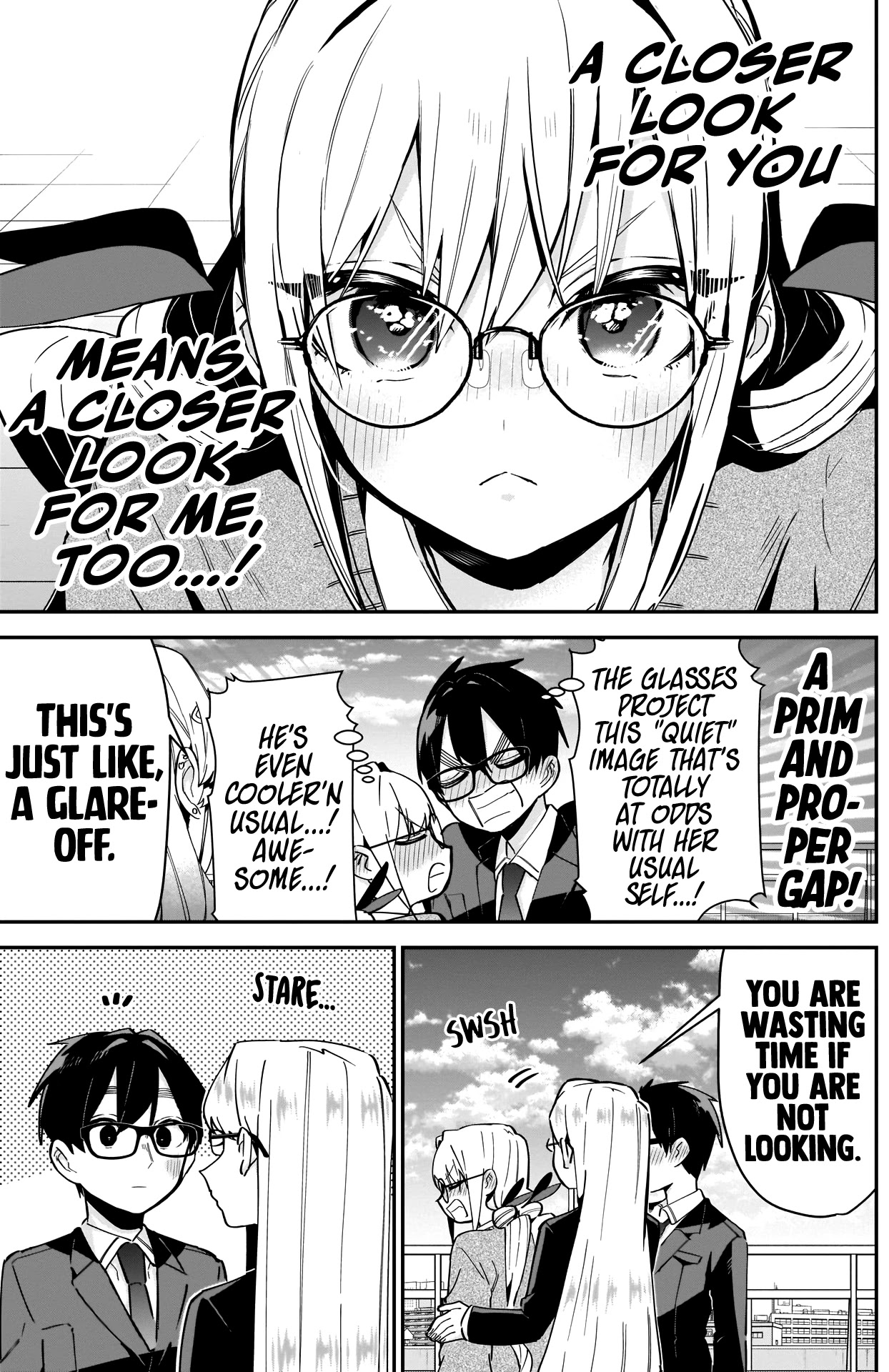 The 100 Girlfriends Who Really, Really, Really, Really, Really Love You Chapter 93 page 4 - Chapter 93: A Chapter That's Just Close-ups of Everyone Wearing Glasses
