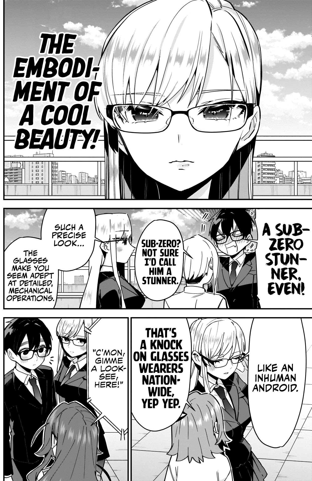The 100 Girlfriends Who Really, Really, Really, Really, Really Love You Chapter 93 page 5 - Chapter 93: A Chapter That's Just Close-ups of Everyone Wearing Glasses