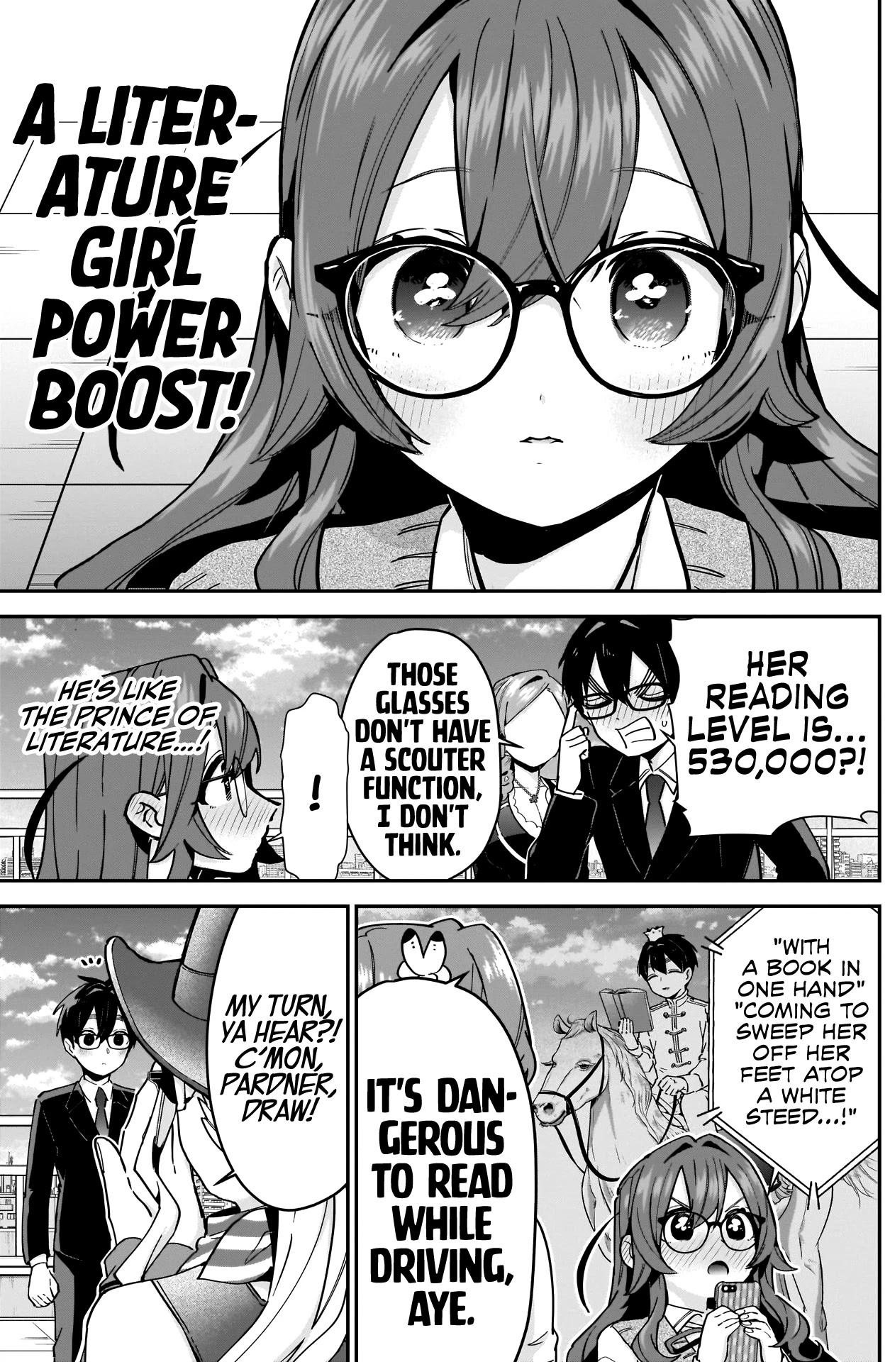 The 100 Girlfriends Who Really, Really, Really, Really, Really Love You Chapter 93 page 6 - Chapter 93: A Chapter That's Just Close-ups of Everyone Wearing Glasses