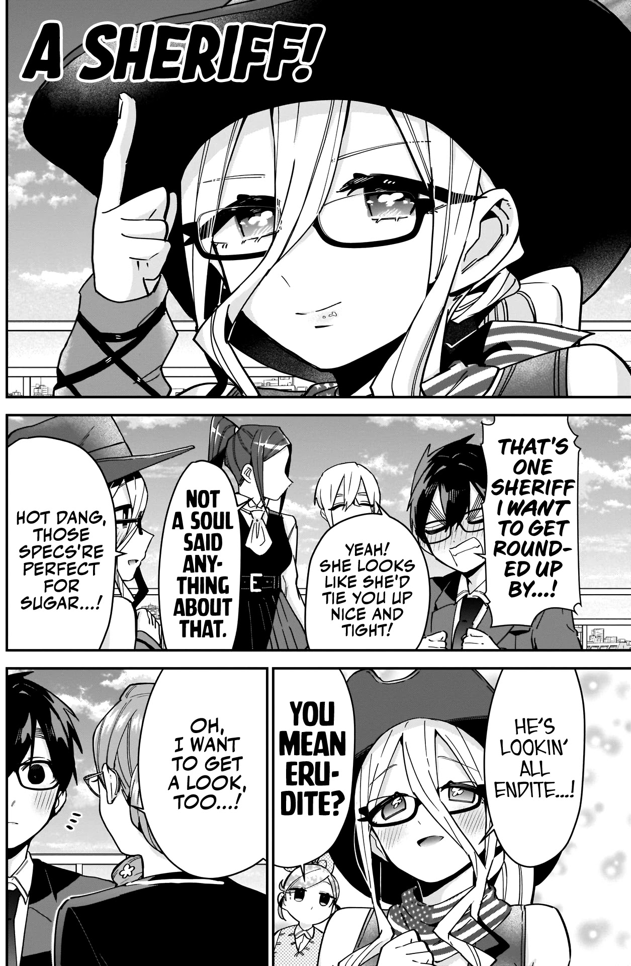The 100 Girlfriends Who Really, Really, Really, Really, Really Love You Chapter 93 page 7 - Chapter 93: A Chapter That's Just Close-ups of Everyone Wearing Glasses