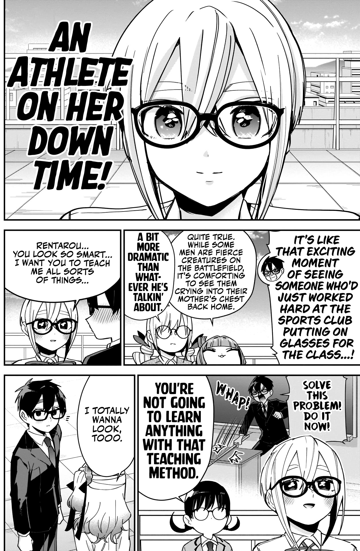 The 100 Girlfriends Who Really, Really, Really, Really, Really Love You Chapter 93 page 9 - Chapter 93: A Chapter That's Just Close-ups of Everyone Wearing Glasses