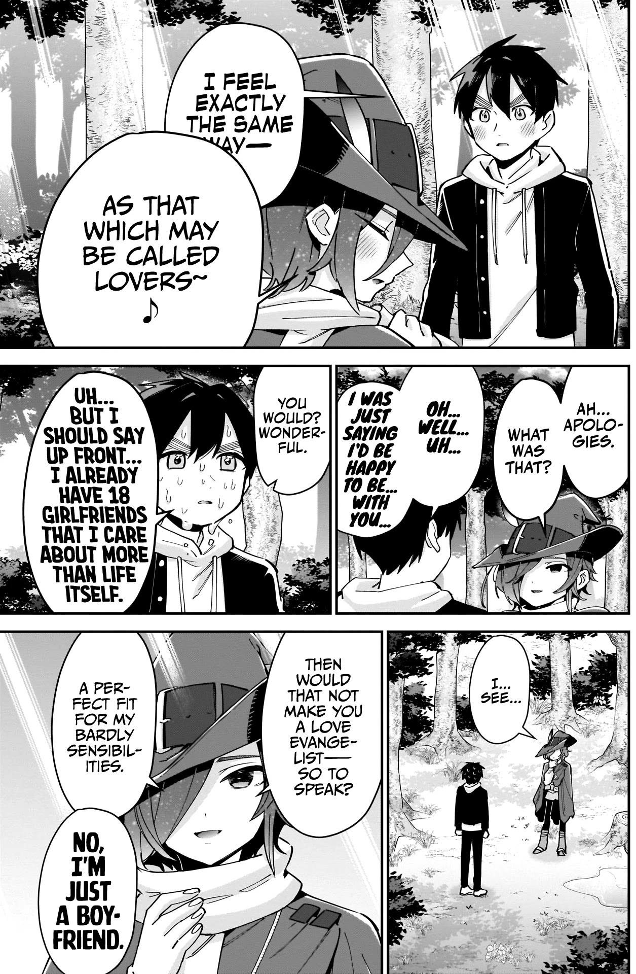 The 100 Girlfriends Who Really, Really, Really, Really, Really Love You Chapter 94 page 12 - Chapter 94: The Girl Fishing in a Puddle
