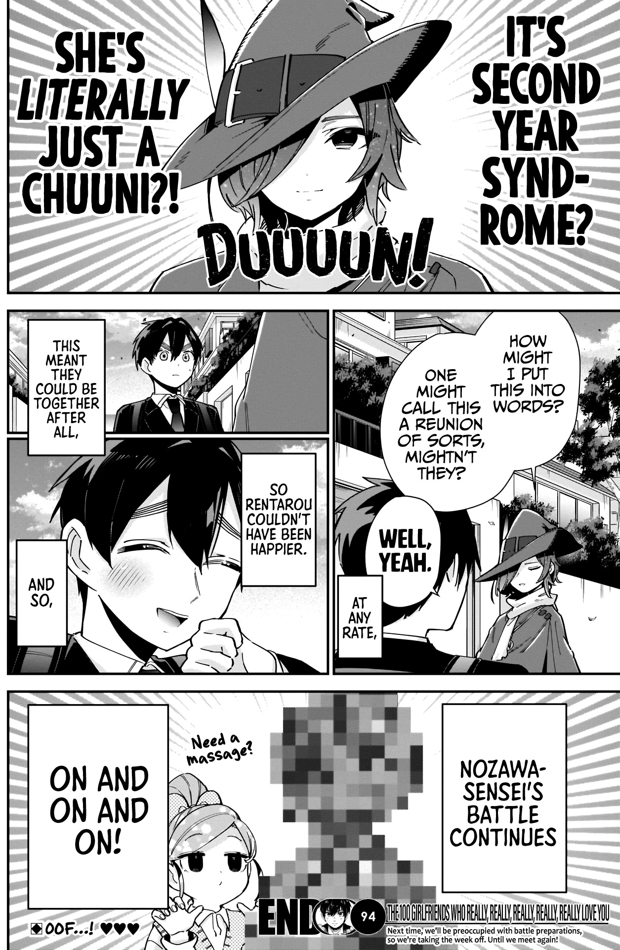 The 100 Girlfriends Who Really, Really, Really, Really, Really Love You Chapter 94 page 21 - Chapter 94: The Girl Fishing in a Puddle