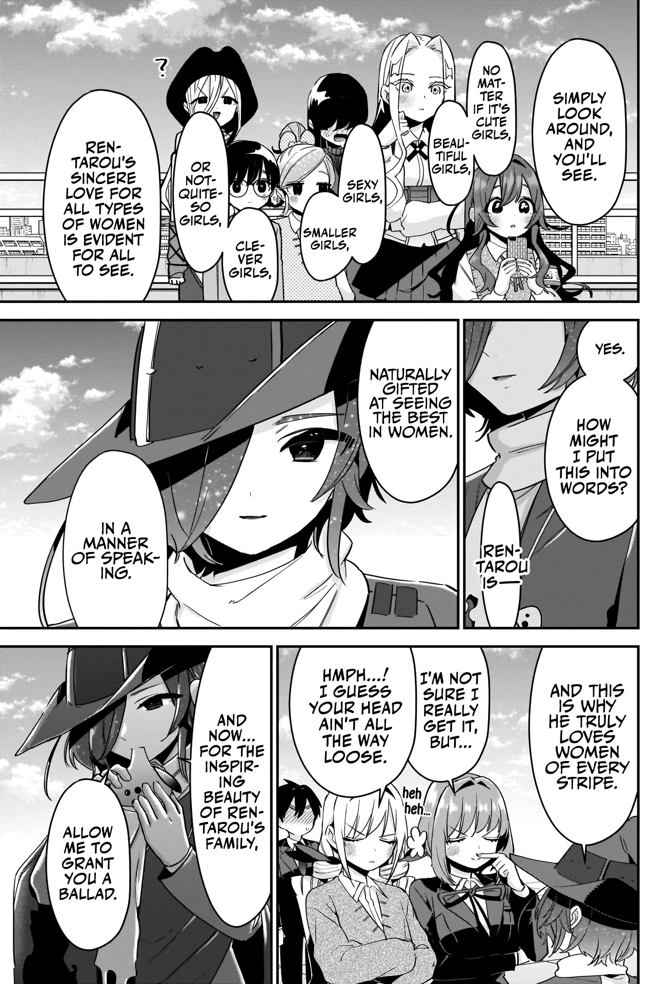 The 100 Girlfriends Who Really, Really, Really, Really, Really Love You Chapter 95 page 16 - Chapter 95: A Bard Knows All There is to Know