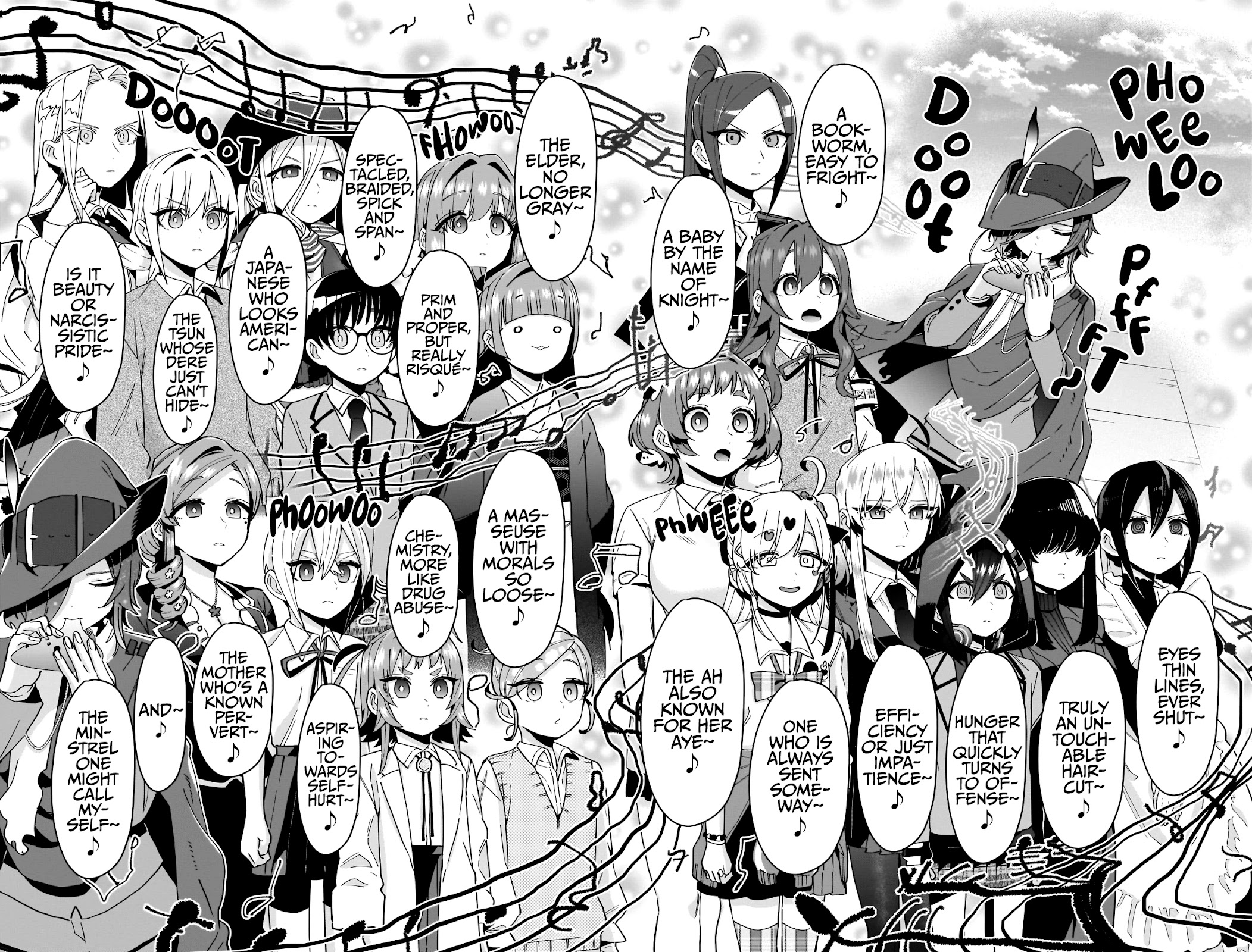 The 100 Girlfriends Who Really, Really, Really, Really, Really Love You Chapter 95 page 17 - Chapter 95: A Bard Knows All There is to Know