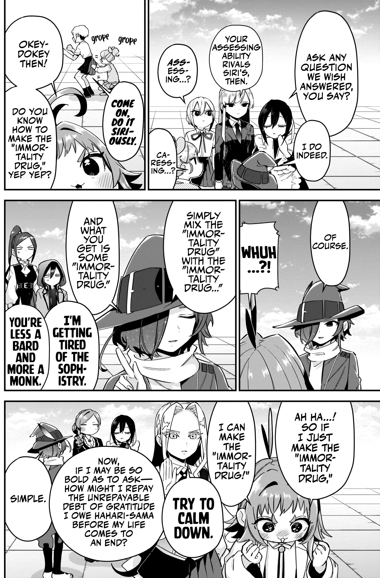 The 100 Girlfriends Who Really, Really, Really, Really, Really Love You Chapter 95 page 5 - Chapter 95: A Bard Knows All There is to Know