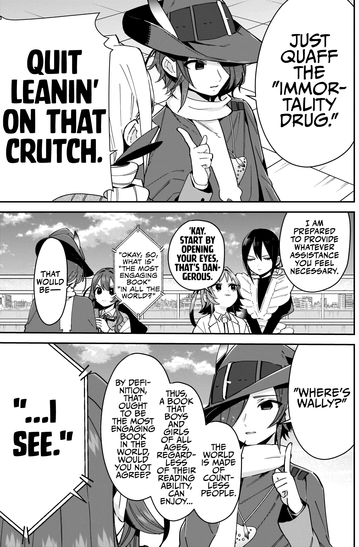 The 100 Girlfriends Who Really, Really, Really, Really, Really Love You Chapter 95 page 6 - Chapter 95: A Bard Knows All There is to Know