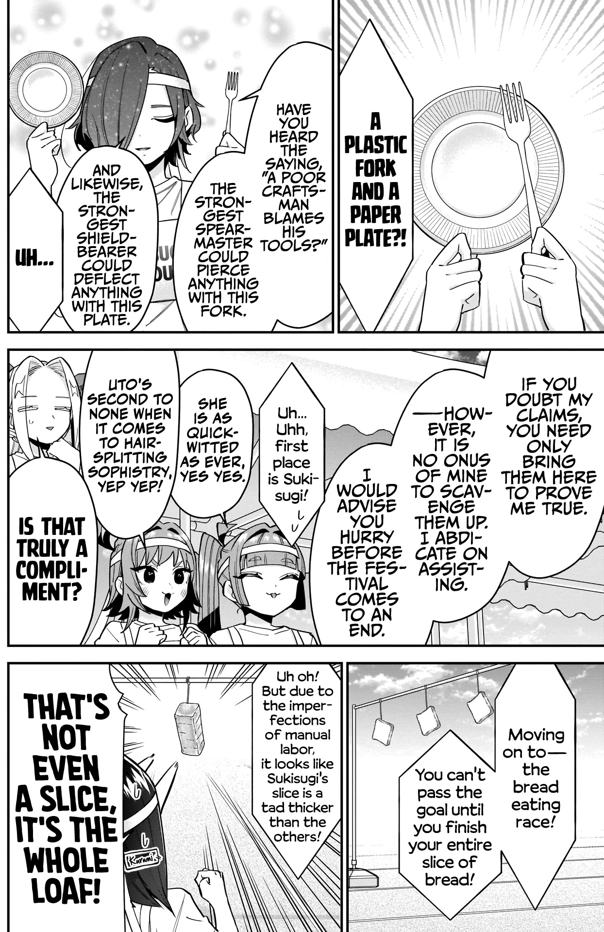 The 100 Girlfriends Who Really, Really, Really, Really, Really Love You Chapter 97 page 17 - Chapter 97: Rentarou's Family vs The Quad Town Public Sports Festival