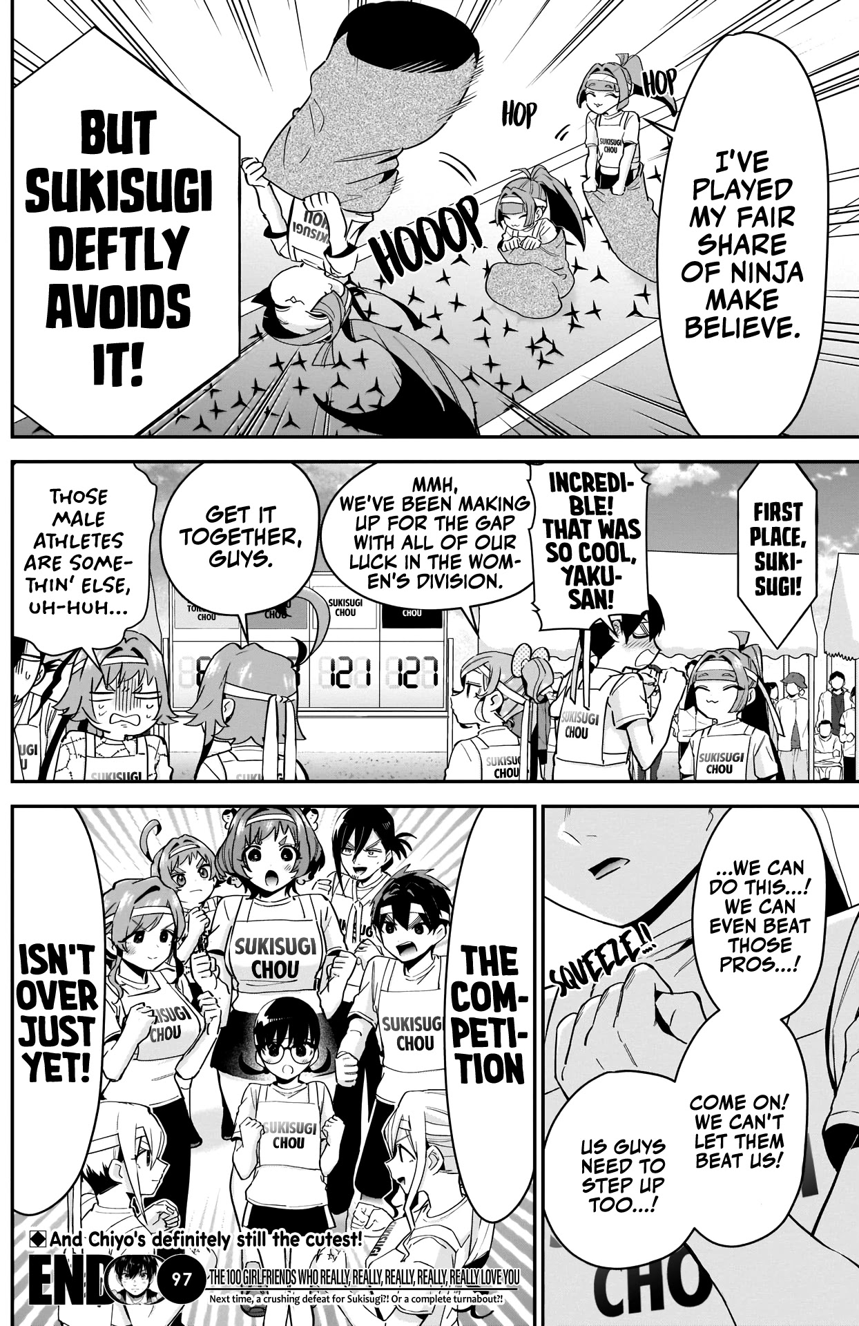 The 100 Girlfriends Who Really, Really, Really, Really, Really Love You Chapter 97 page 21 - Chapter 97: Rentarou's Family vs The Quad Town Public Sports Festival