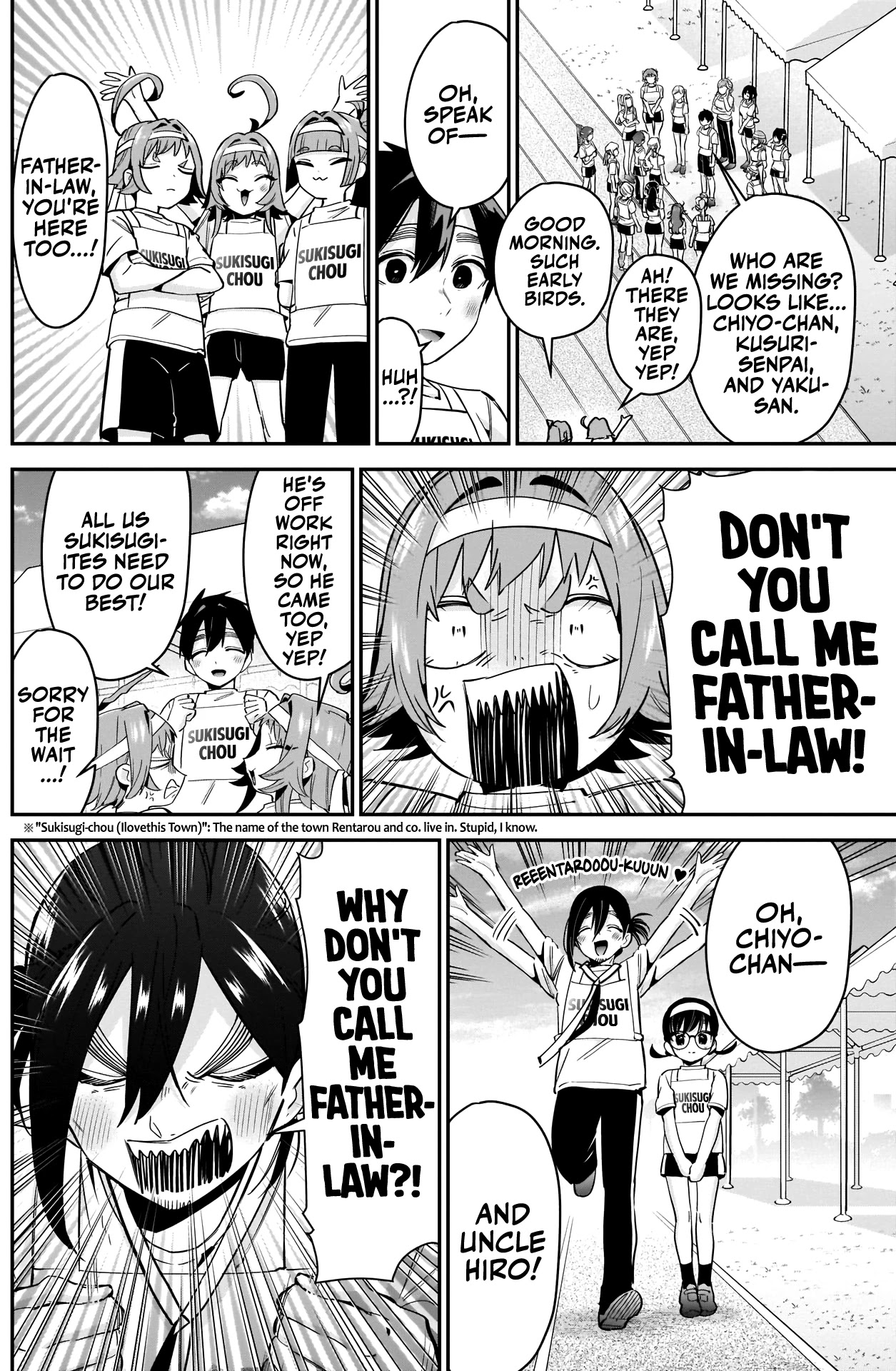 The 100 Girlfriends Who Really, Really, Really, Really, Really Love You Chapter 97 page 3 - Chapter 97: Rentarou's Family vs The Quad Town Public Sports Festival