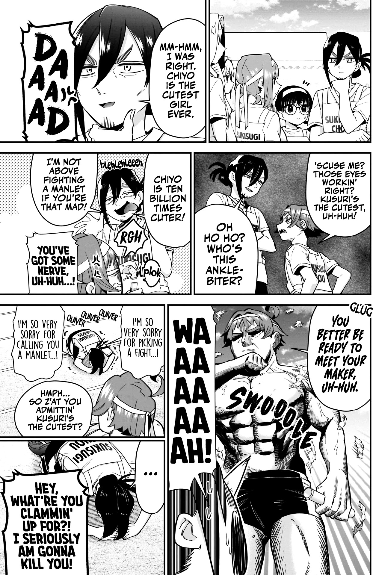 The 100 Girlfriends Who Really, Really, Really, Really, Really Love You Chapter 97 page 4 - Chapter 97: Rentarou's Family vs The Quad Town Public Sports Festival