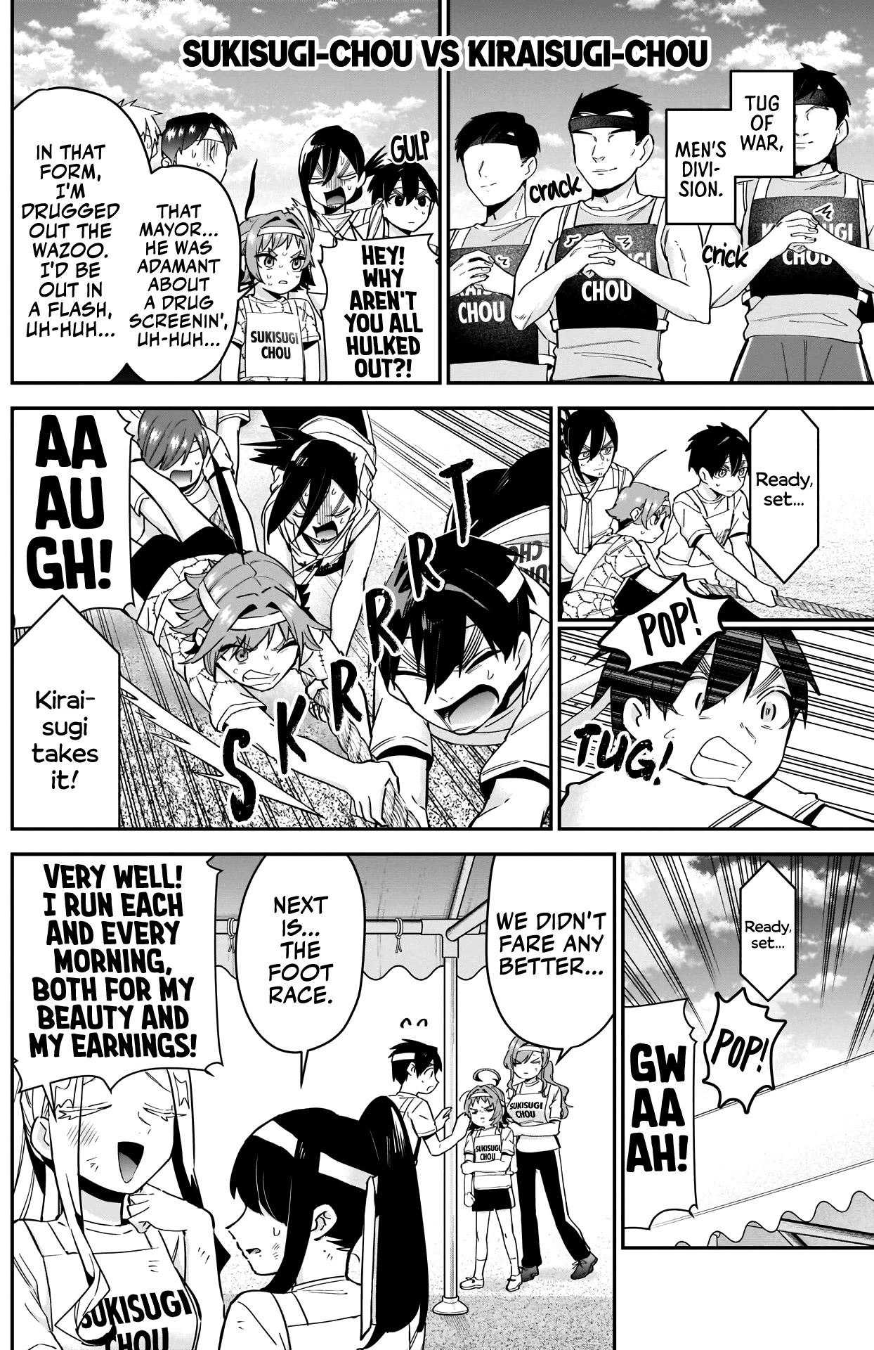 The 100 Girlfriends Who Really, Really, Really, Really, Really Love You Chapter 97 page 7 - Chapter 97: Rentarou's Family vs The Quad Town Public Sports Festival