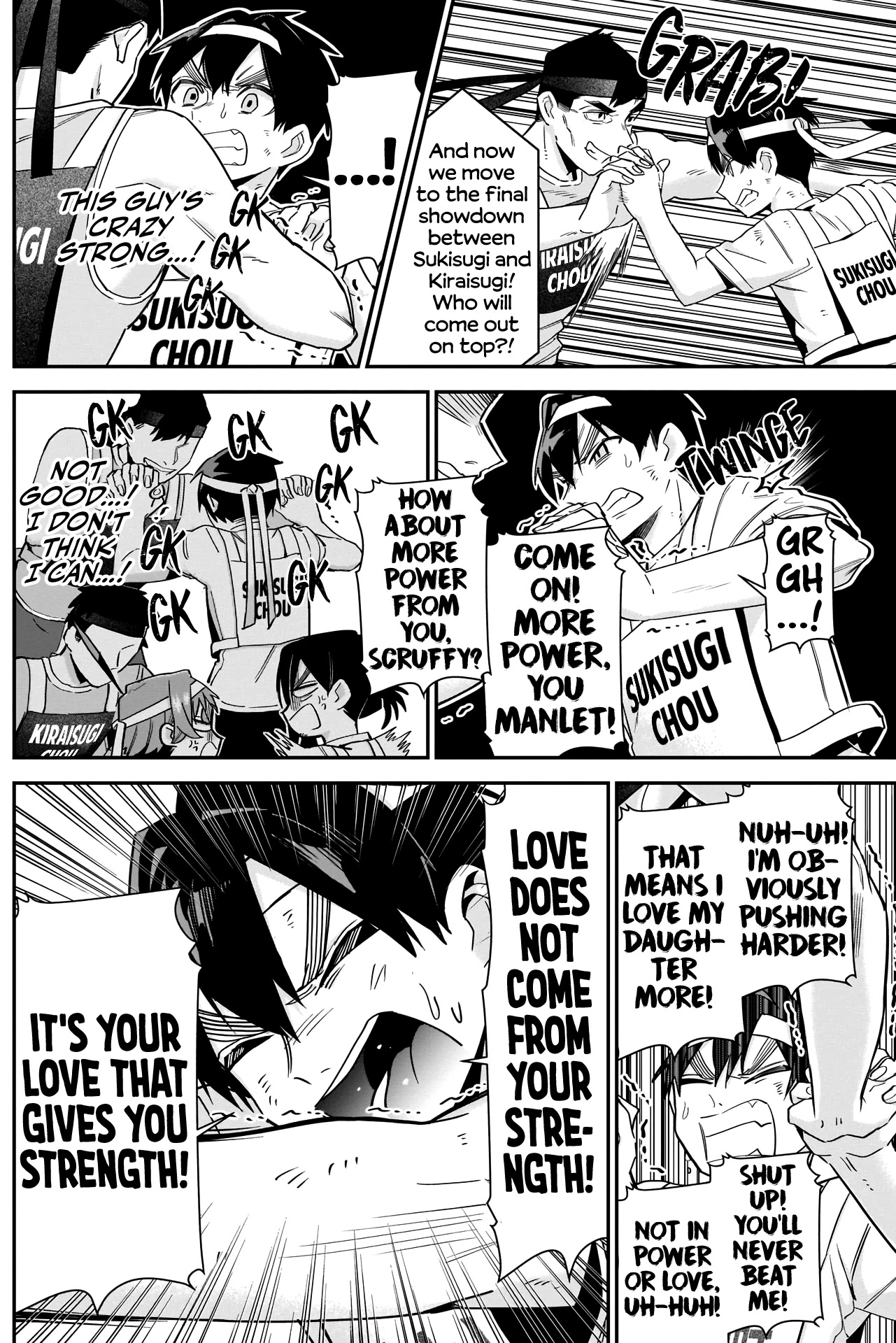 The 100 Girlfriends Who Really, Really, Really, Really, Really Love You Chapter 98 page 11 - Chapter 98: Rentarou's Family vs Kiraisugi's Athlete Corps