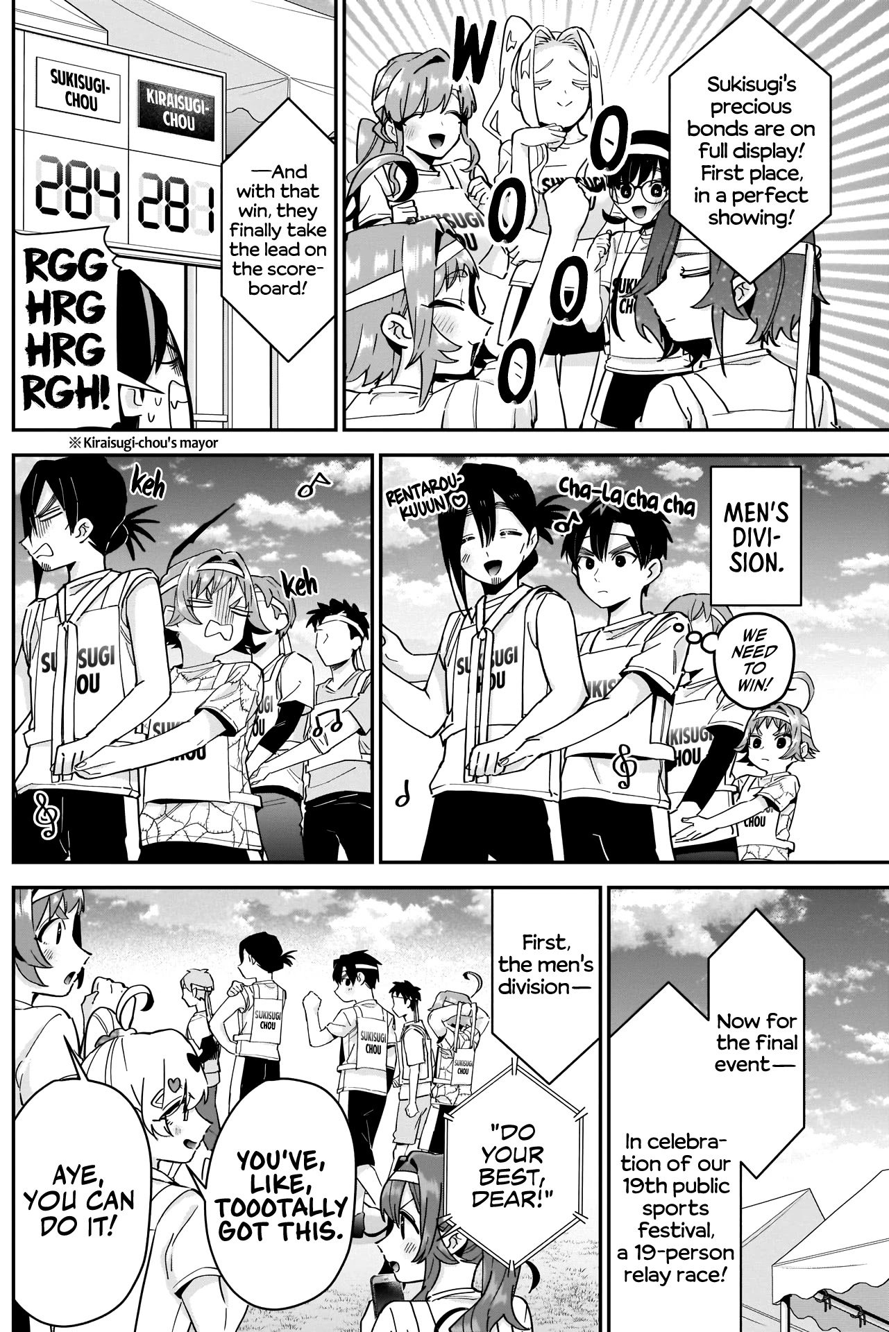The 100 Girlfriends Who Really, Really, Really, Really, Really Love You Chapter 98 page 14 - Chapter 98: Rentarou's Family vs Kiraisugi's Athlete Corps