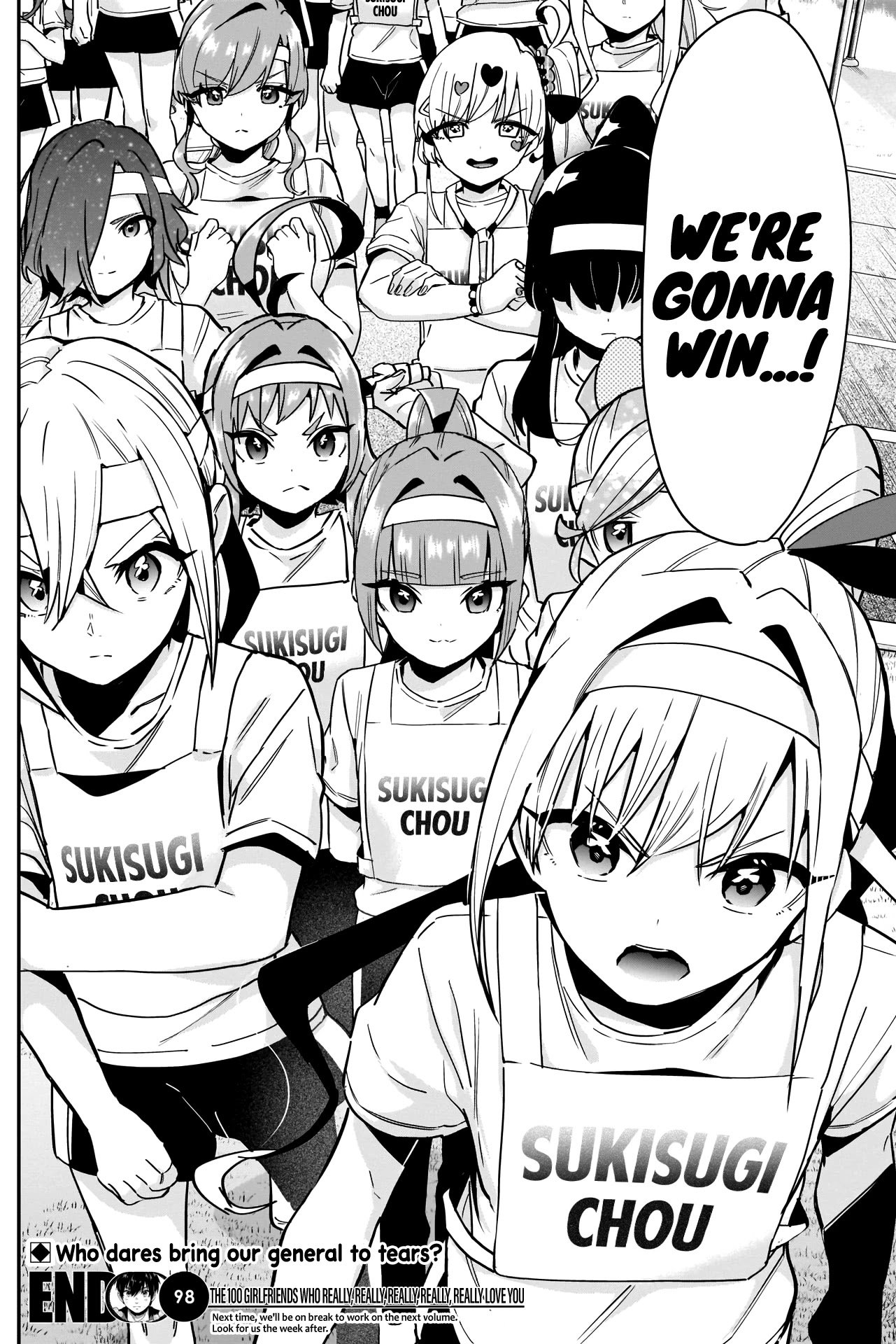 The 100 Girlfriends Who Really, Really, Really, Really, Really Love You Chapter 98 page 20 - Chapter 98: Rentarou's Family vs Kiraisugi's Athlete Corps