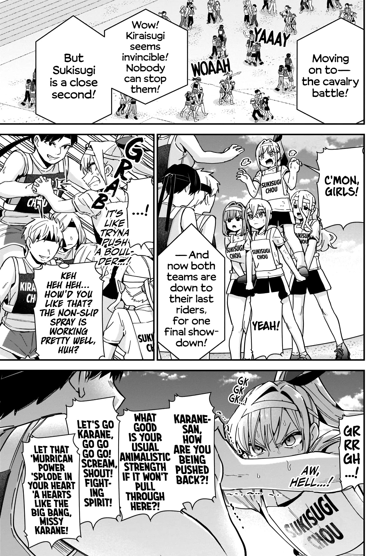 The 100 Girlfriends Who Really, Really, Really, Really, Really Love You Chapter 98 page 8 - Chapter 98: Rentarou's Family vs Kiraisugi's Athlete Corps