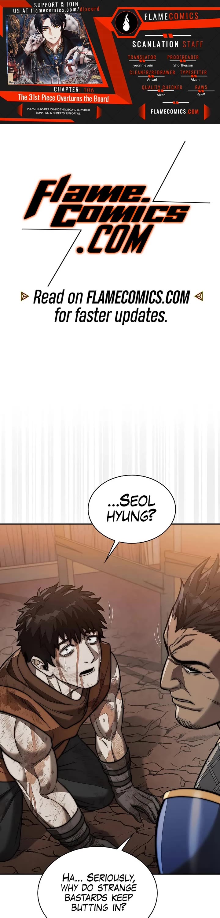 The 31st Piece Overturns the Board Chapter 106 page 1 - Chapter 106