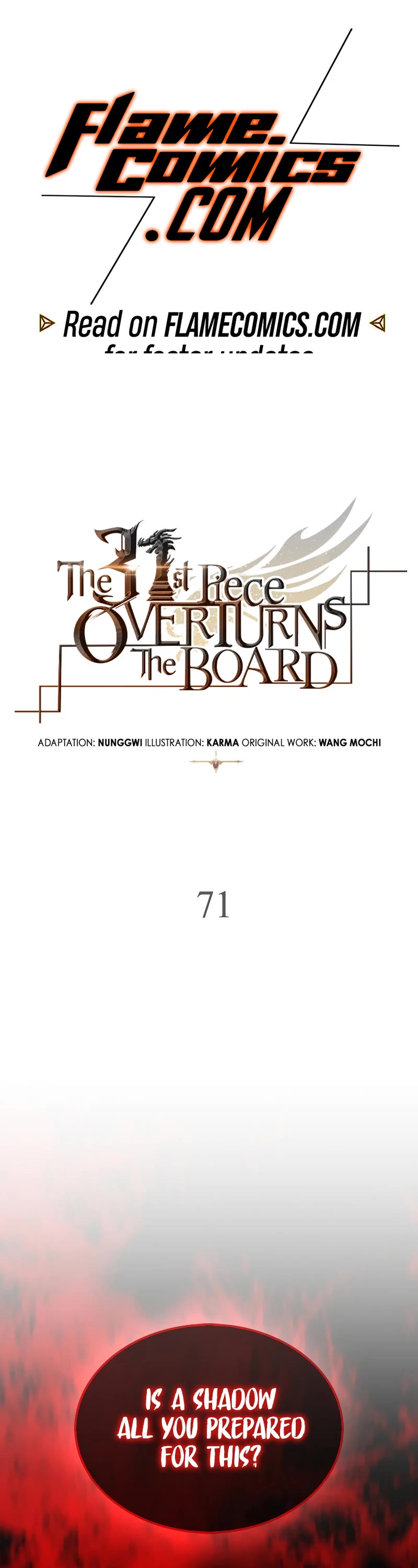 The 31st Piece Overturns the Board Chapter 71 page 2 - Chapter 71