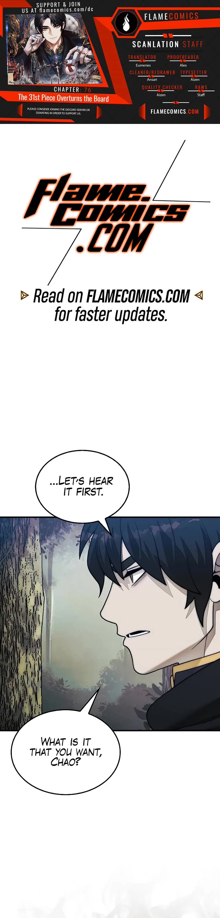 The 31st Piece Overturns the Board Chapter 76 page 1 - Chapter 76