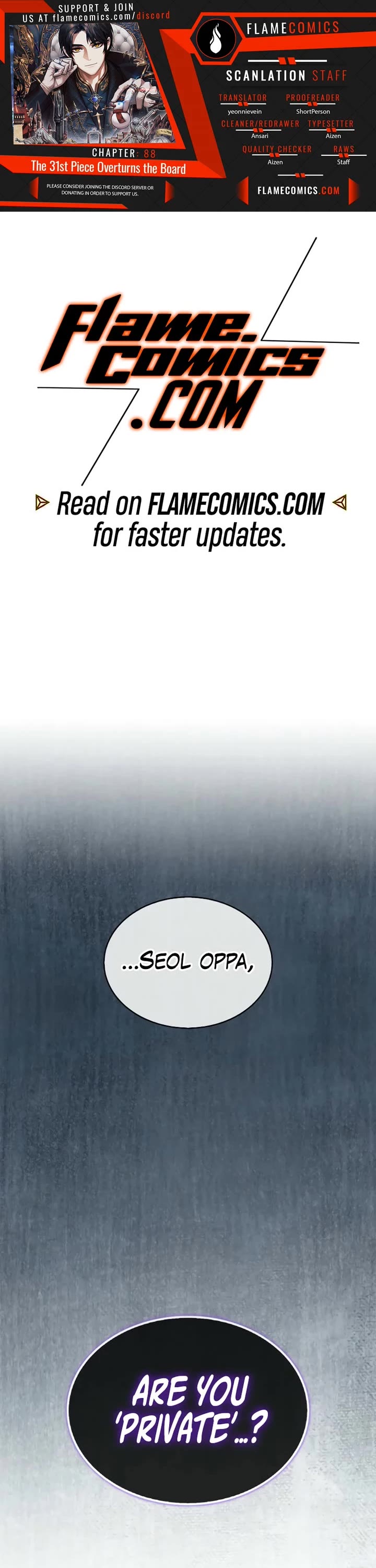 The 31st Piece Overturns the Board Chapter 88 page 1 - Chapter 88