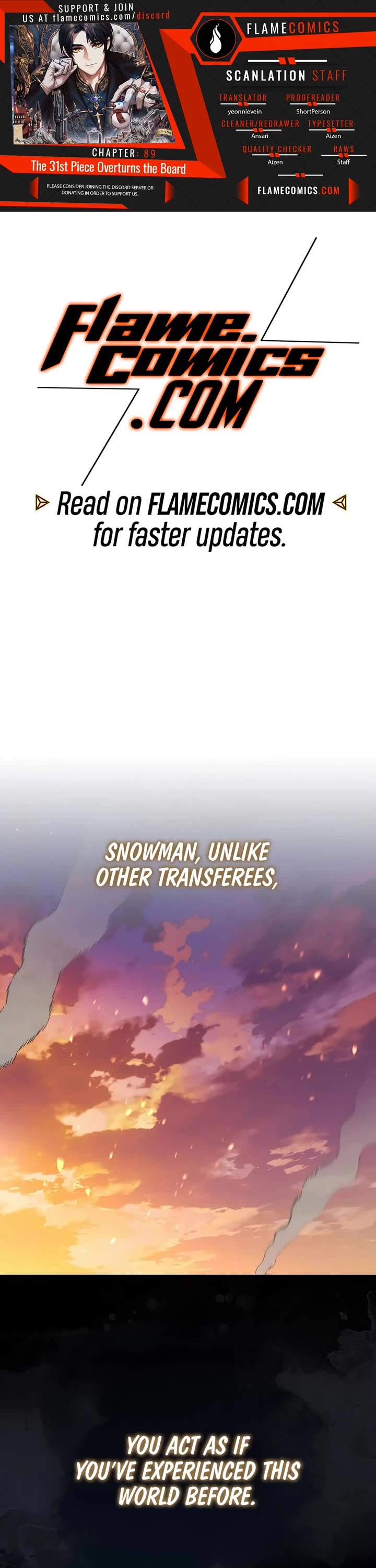 The 31st Piece Overturns the Board Chapter 89 page 1 - Chapter 89