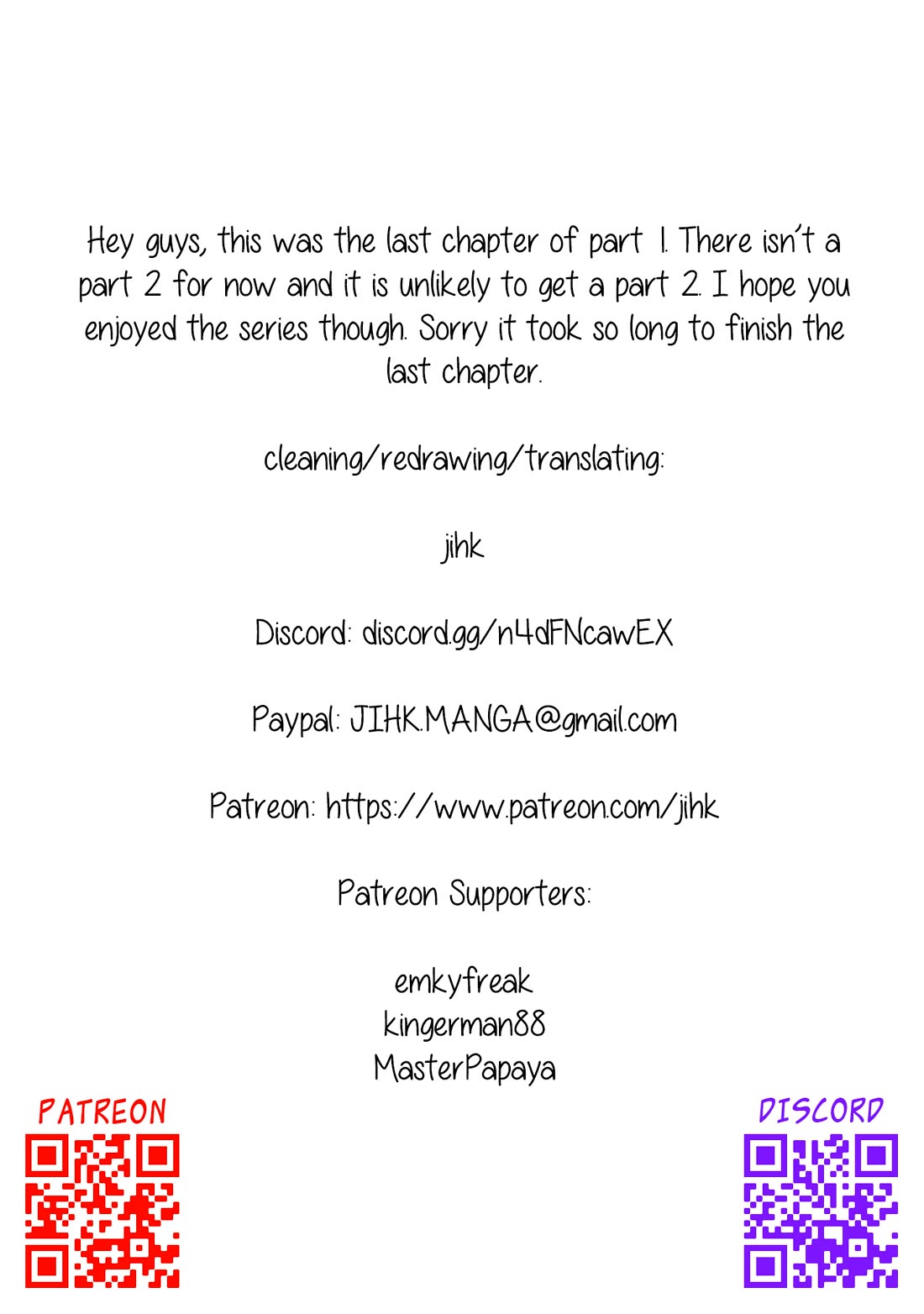 The Absurd Everyday Life of Great Sorcerer Delray Curtis who was Reverse Reincarnated Chapter 14 page 37 - Chapter 14: Nothing's Gonna Change My Love for You [END]