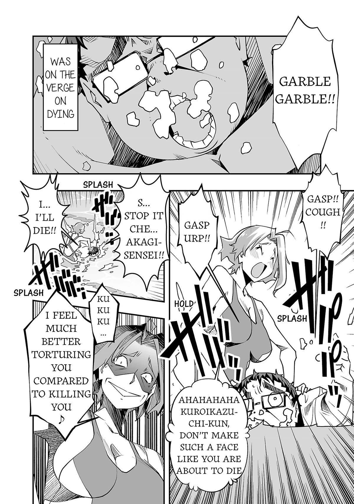 The Absurd Everyday Life of Great Sorcerer Delray Curtis who was Reverse Reincarnated Chapter 7 page 13 - Chapter 7: Underwater, it's painful